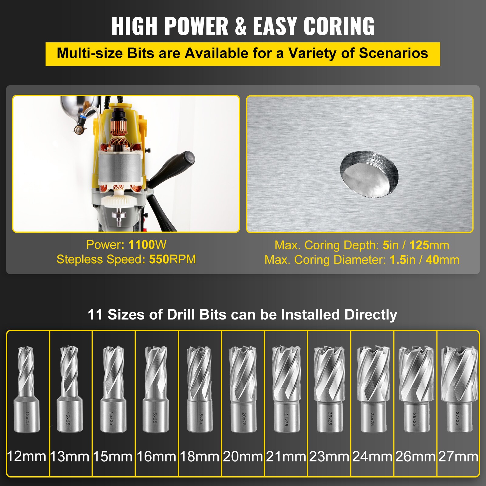 VEVOR SCMD40CLZJZT01125V1 b100195 - View #3