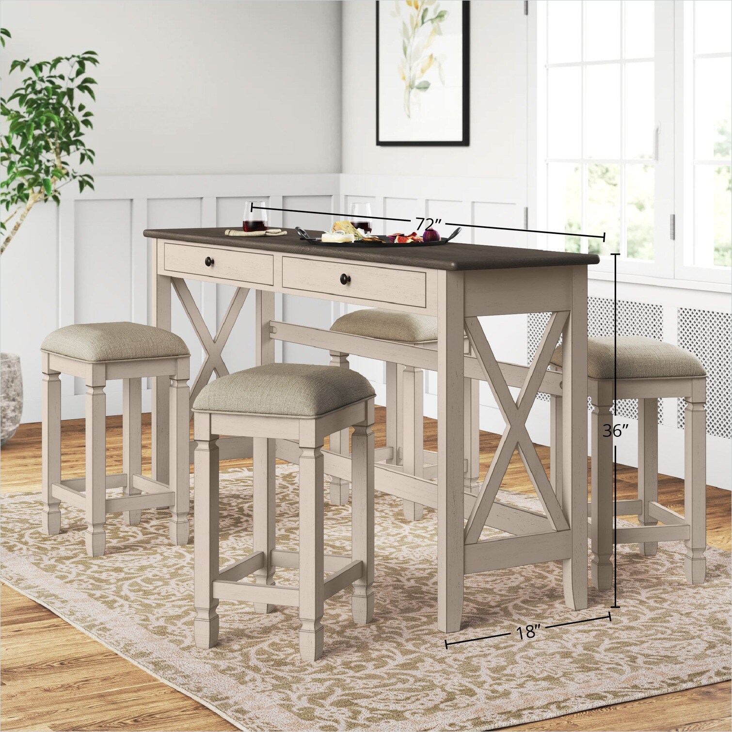 Watnature QH0X5XCLNOP3 Dining-Sets - View #3