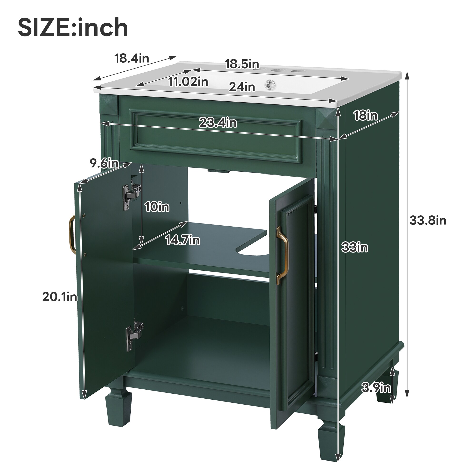 Tatayosi RY-P317675F Bath-Vanity-Combo - View #8