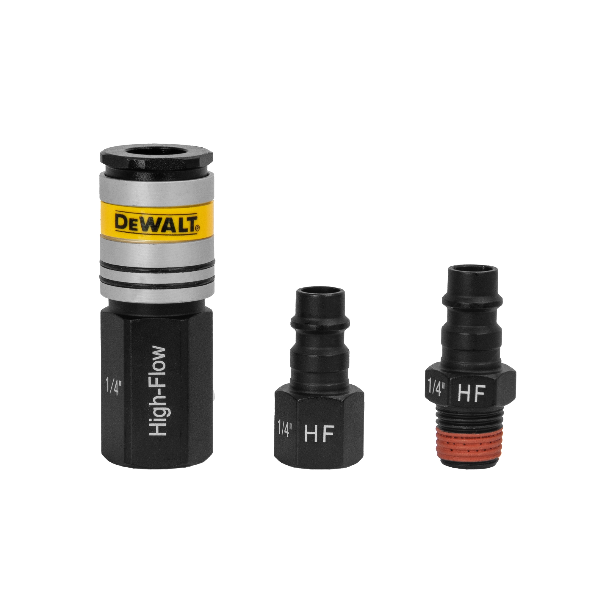 DEWALT DXCM036-0203 3pc High Flow Couplers and Plugs 1/4in NPT