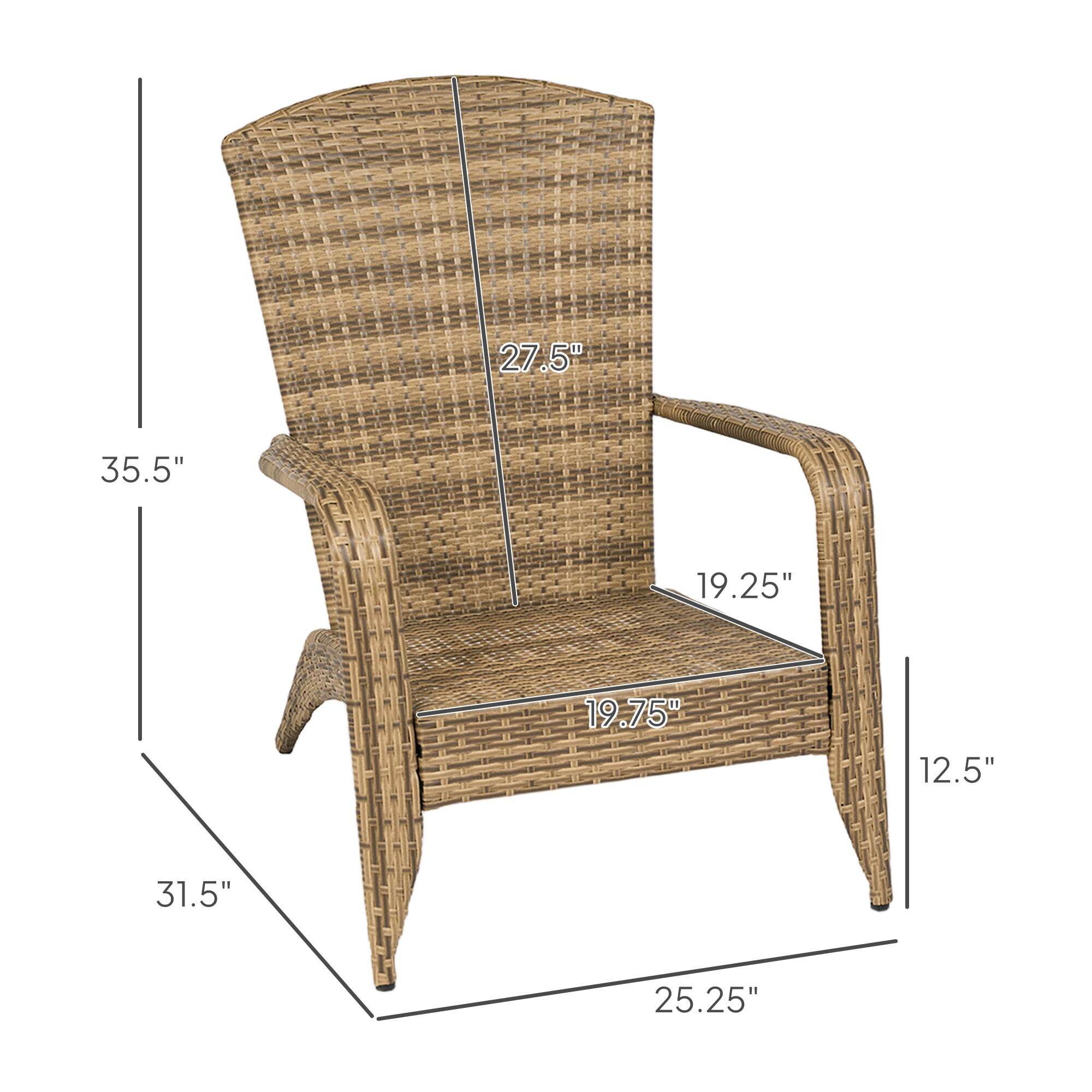 Forclover CHT-P417331 Patio-Chairs - View #6