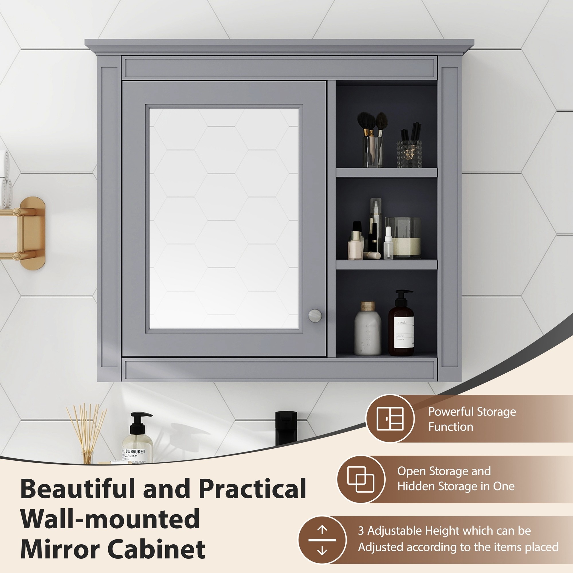 ToolCat BZ-2-119-JYG Bathroom-Medicine-Cabinets - View #6