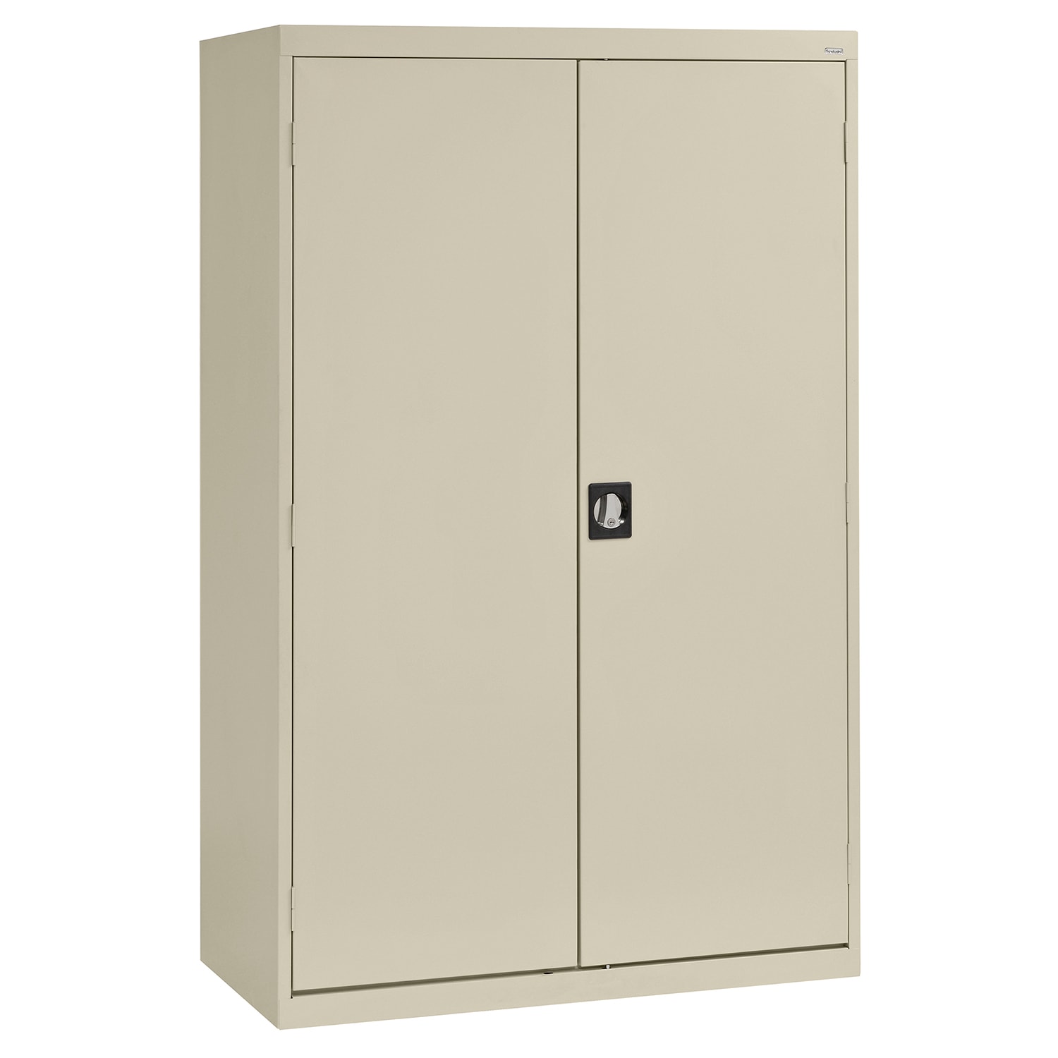 Steel Freestanding Garage Cabinet in Brown/Tan (46-in W x 72-in H x 24-in D) | - Sandusky EACR462472-07