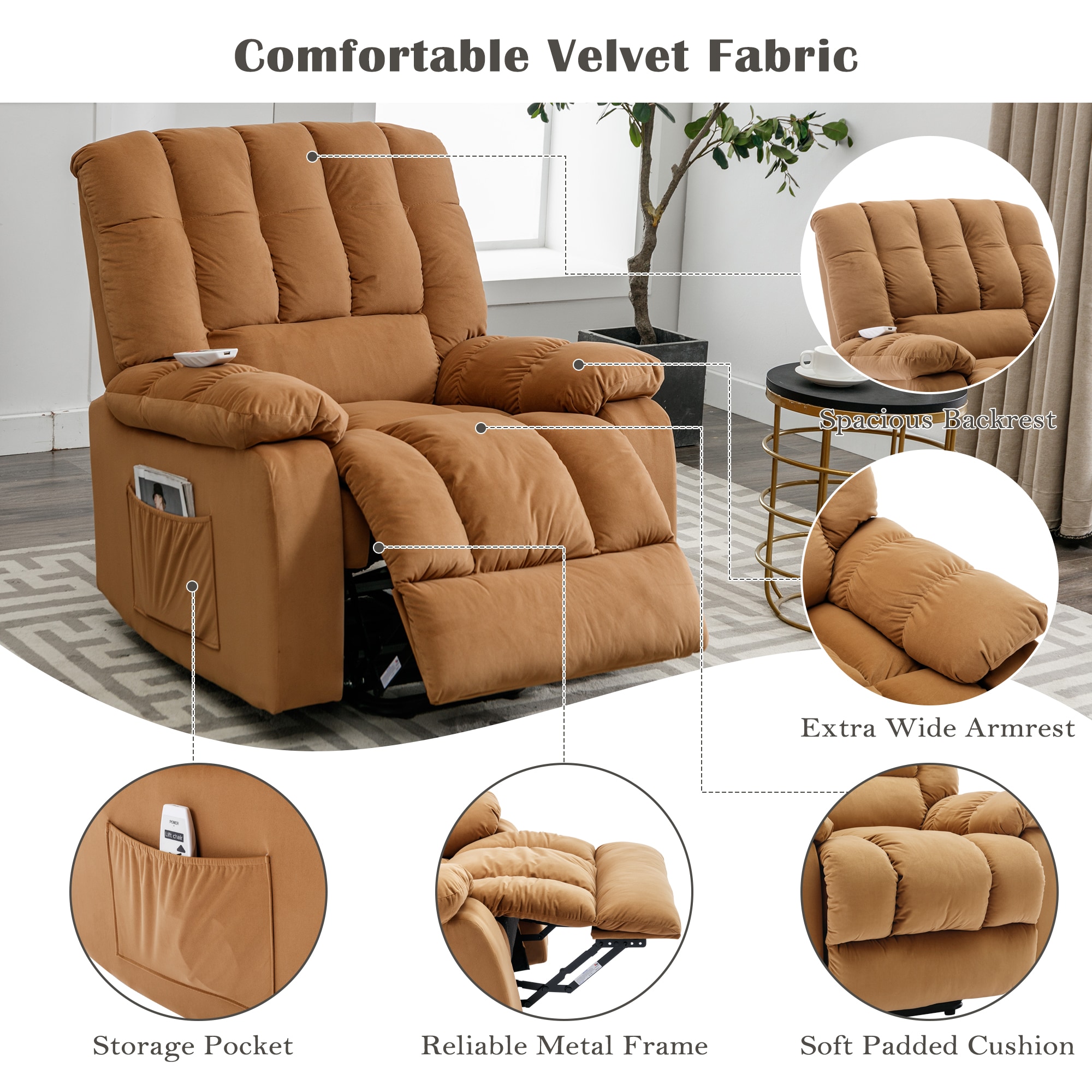 Nestfair RC0920D recliners - View #7