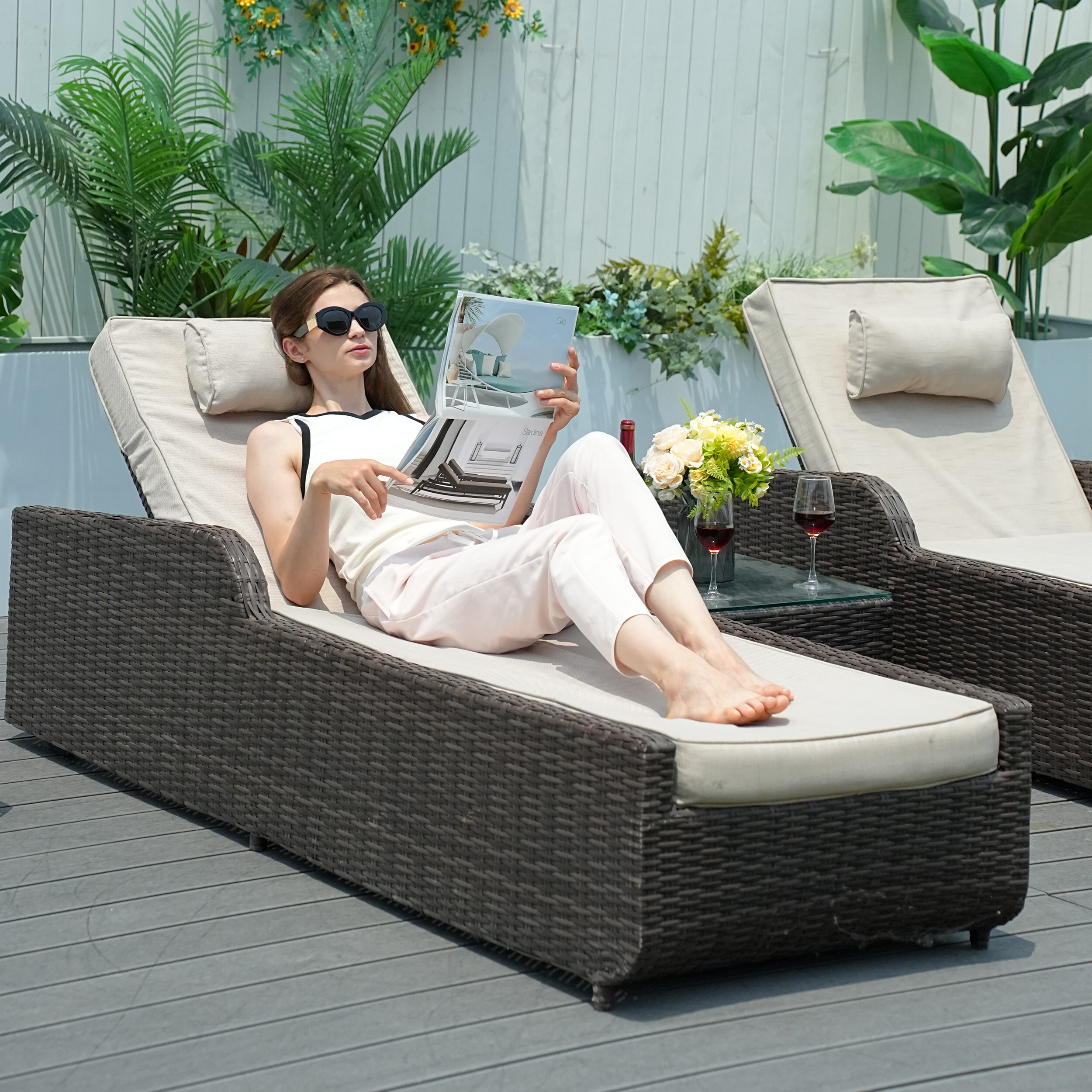 Moda Furnishings CMAL-1127B-BR Patio-Chairs - View #4