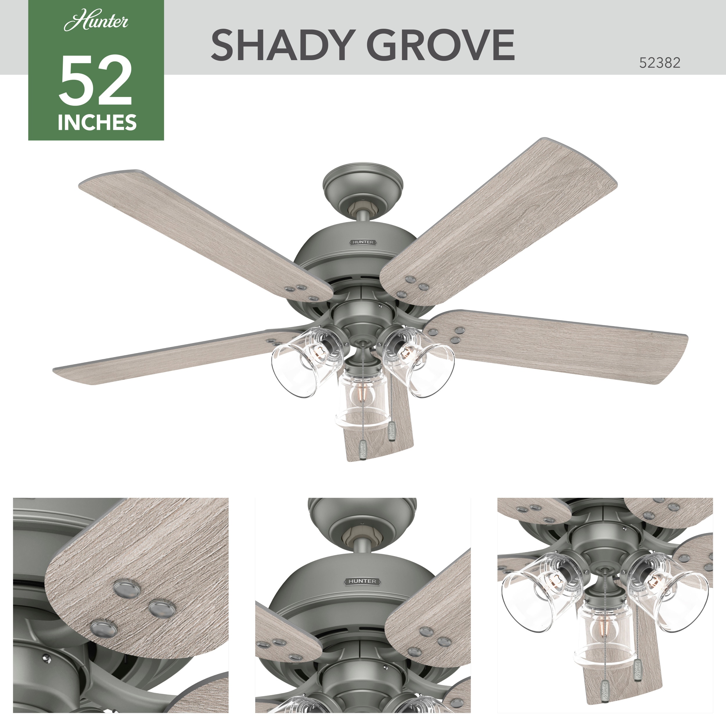 Hunter 52382 Ceiling-Fans - View #2