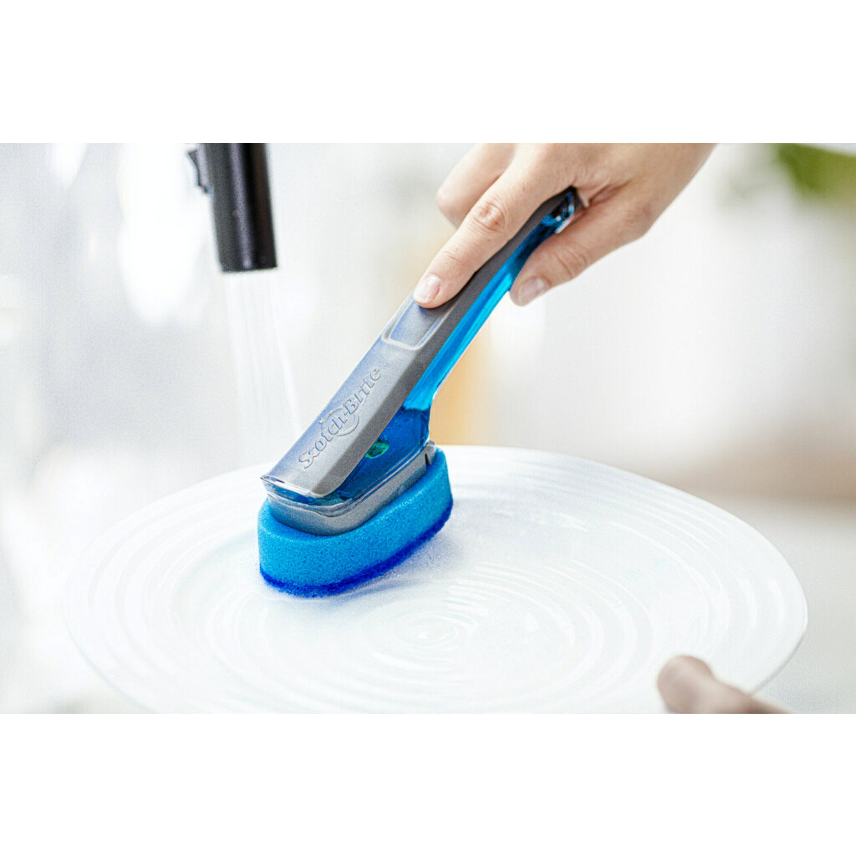 Advanced Soap Control Dishwand with Heavy Duty Scrubber 