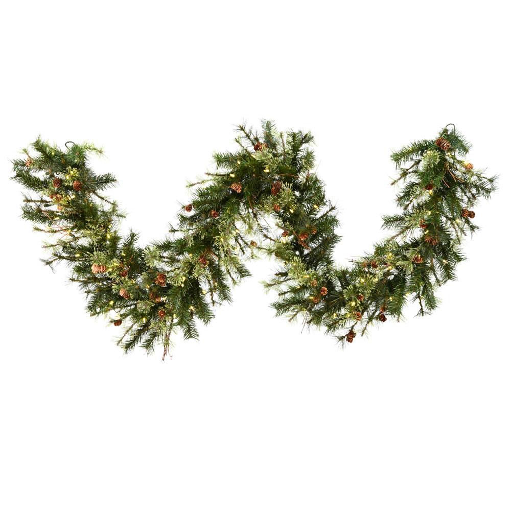 Puleo International Indoor/Outdoor 9-ft Soft Pine Artificial