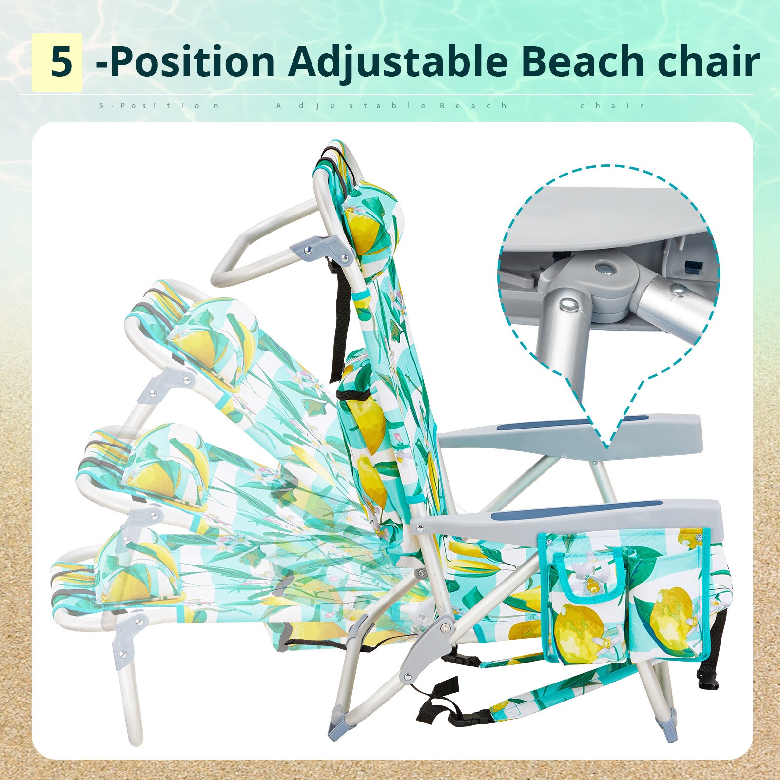 Winado LO1G58000548 Beach-Camping-Chairs - View #4