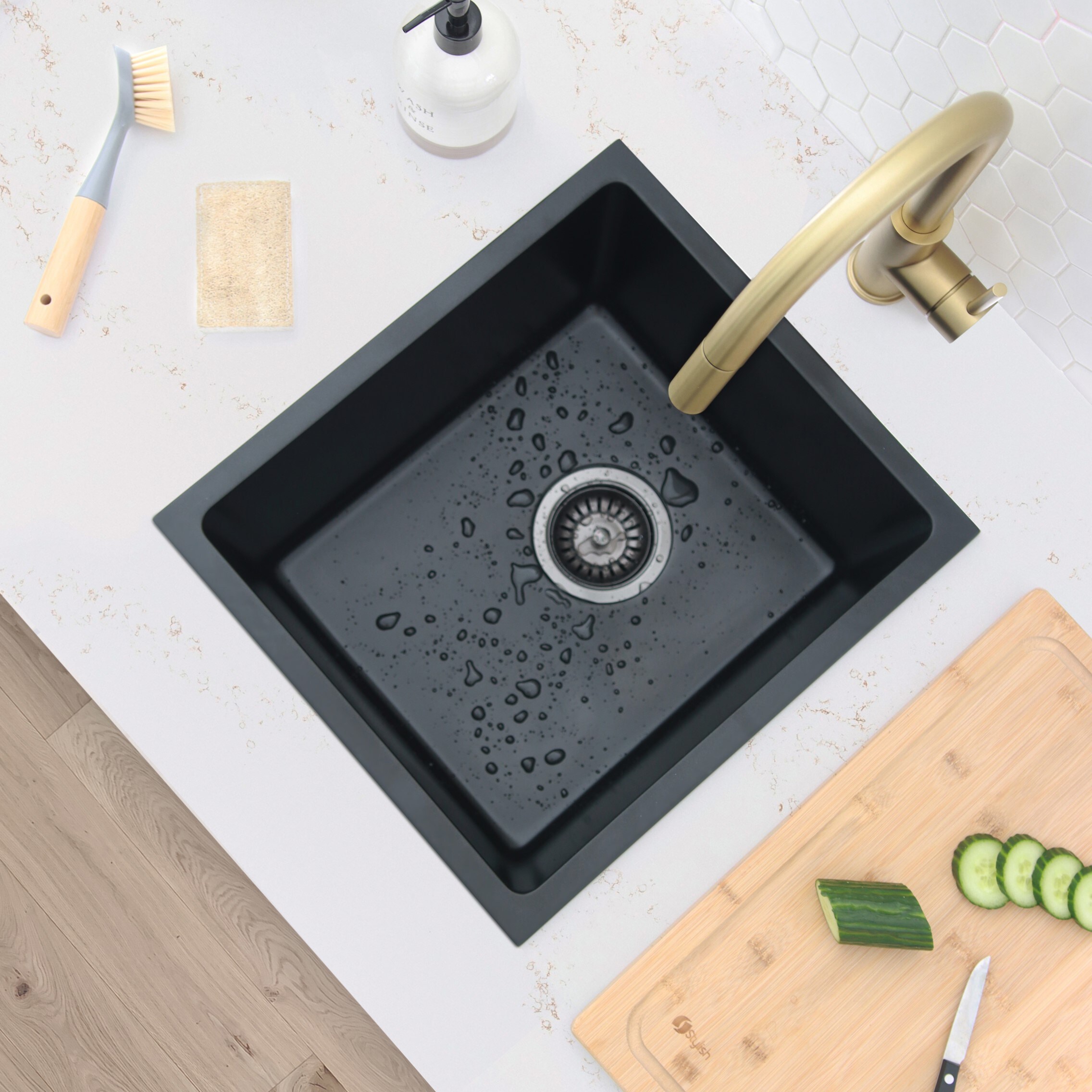 Stylish S-816N1 Kitchen-Sinks - View #2