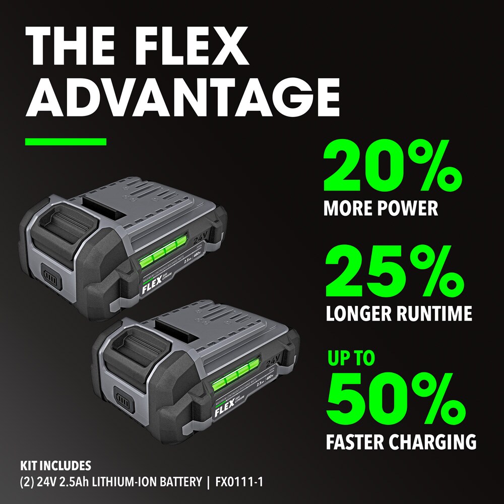 FLEX 24-Volt 4-Tool Combo Kit (DD/ID/RS/OMT/2x2.5Ah)