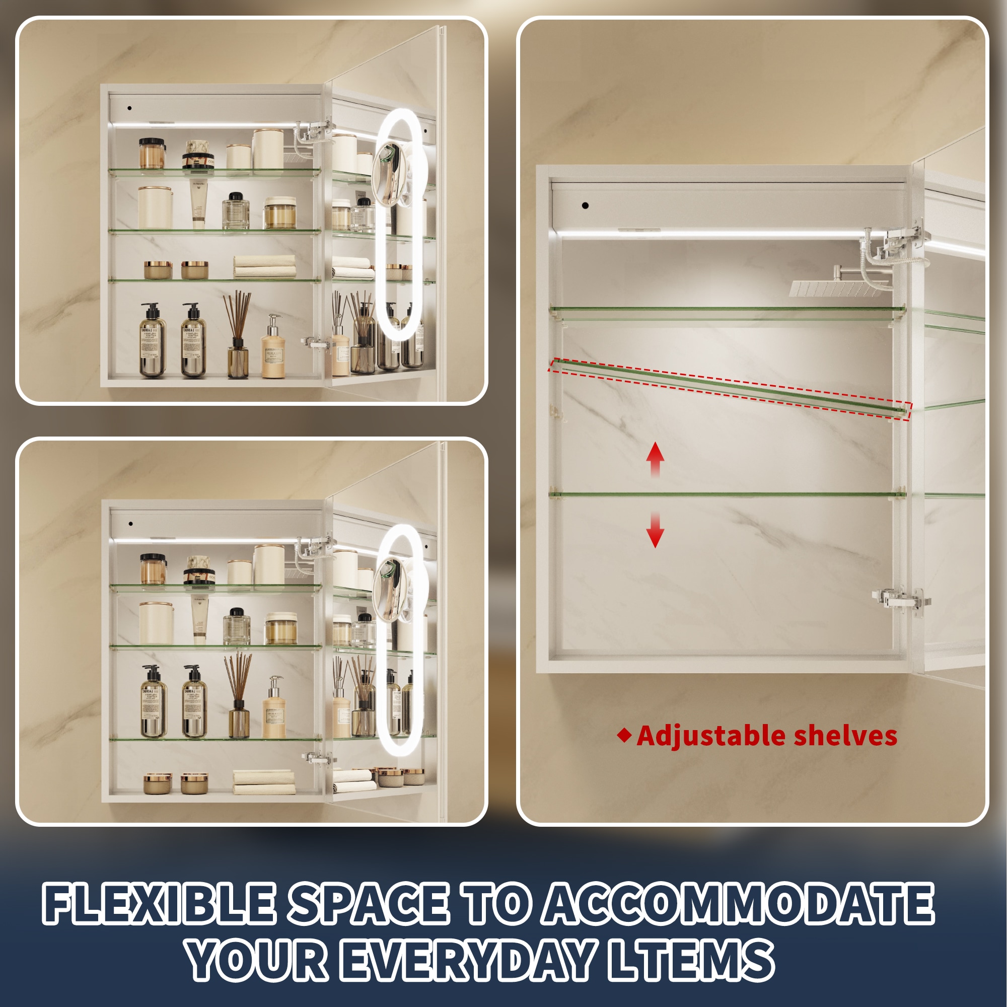 ExBrite MC2432V12RX Bathroom-Medicine-Cabinets - View #13