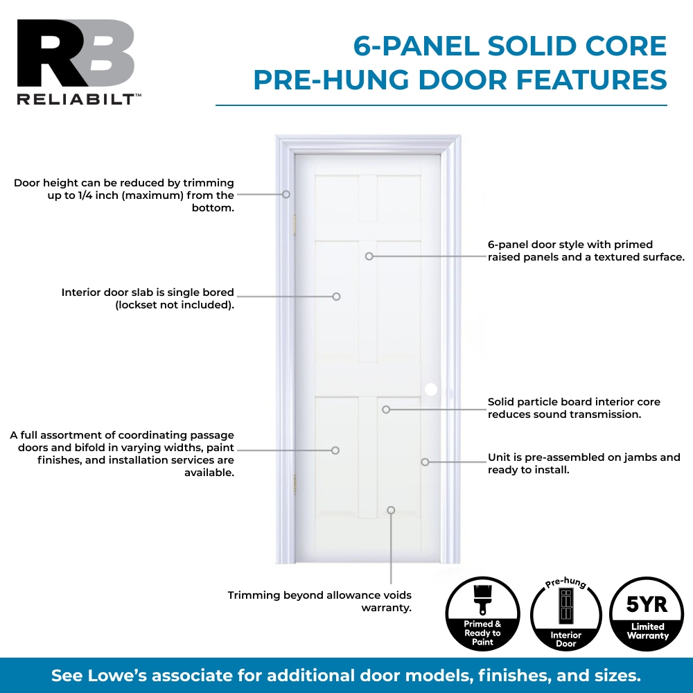 RELIABILT PRO10118483 Pre-Hung-Doors - View #2
