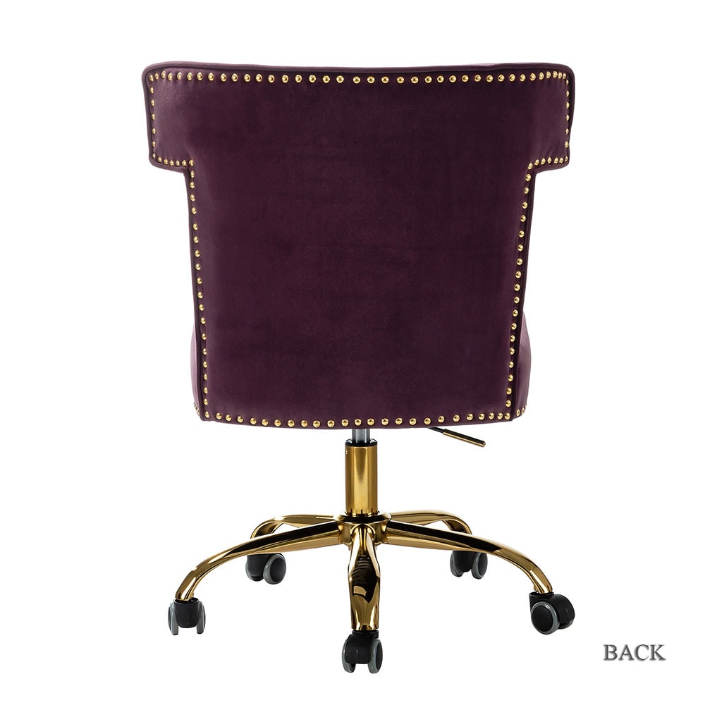 14 Karat Home OFM0001-PURPLE Office-Chairs - View #3