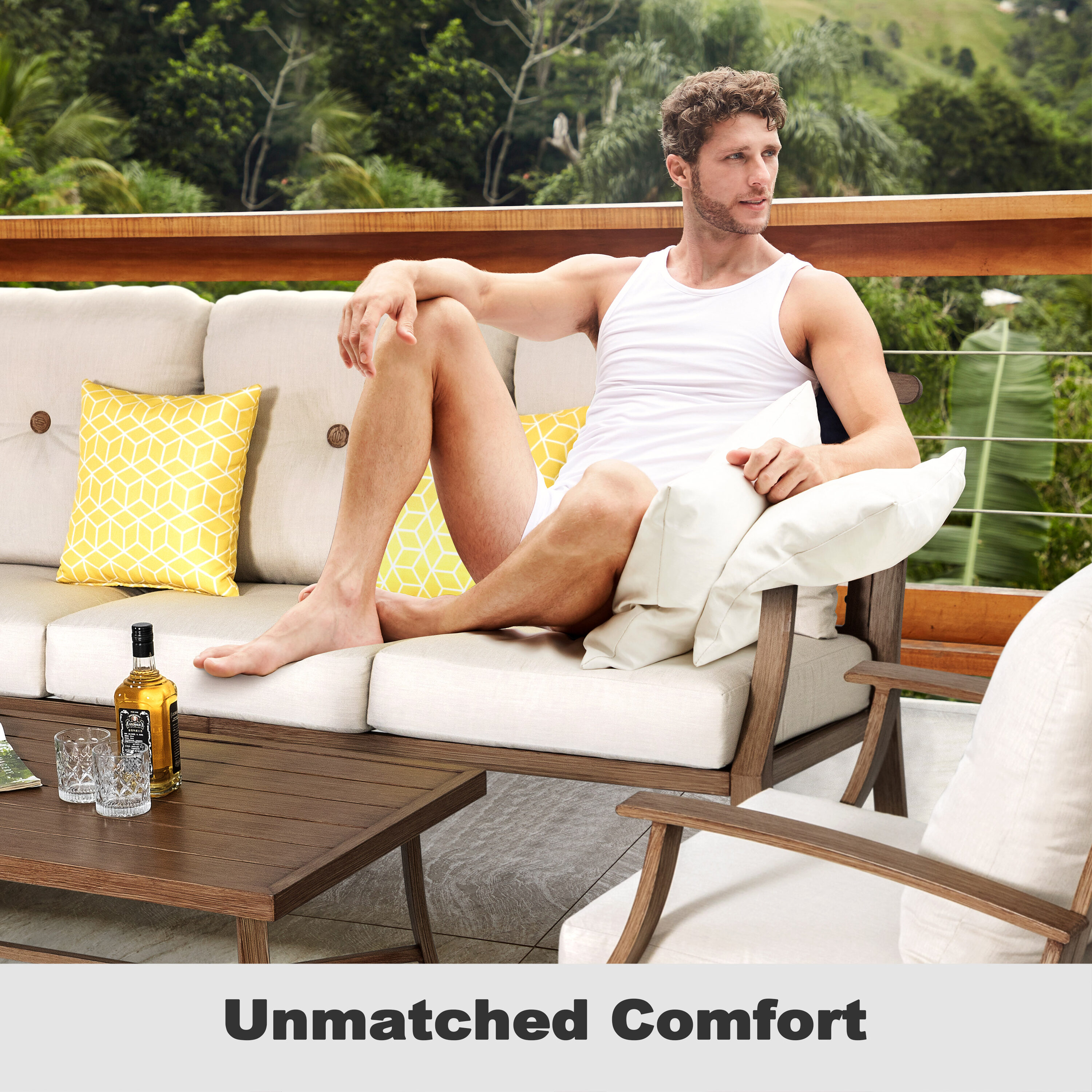 Nuu Garden SAS094-01-BL Patio-Conversation-Sets - View #5