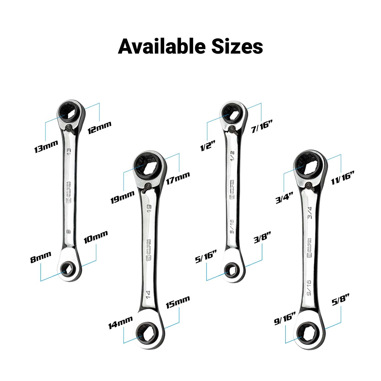 Capri Tools CP11883 Wrench-Sets - View #8
