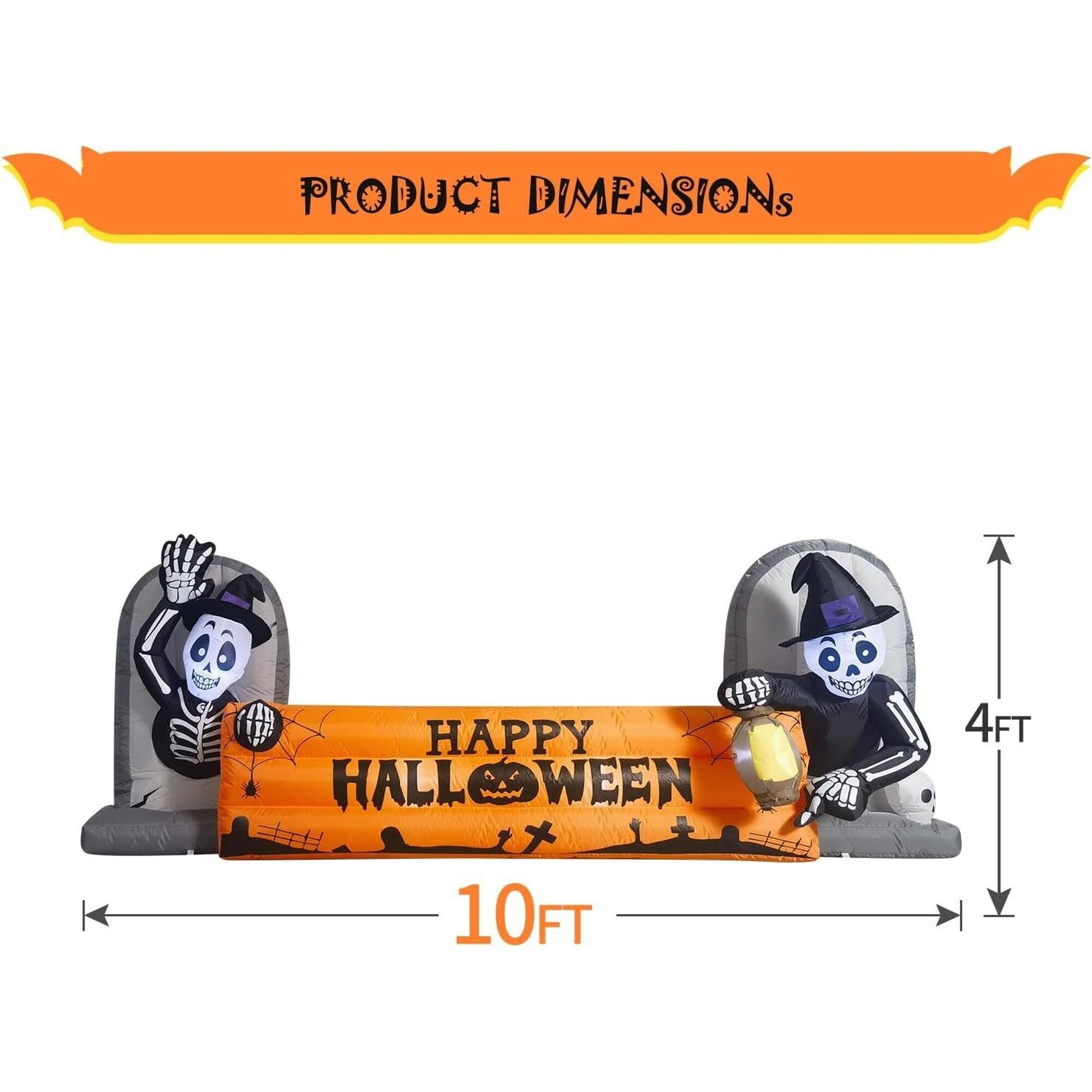 OGETFUUR L5MJA719HDI23 Outdoor-Halloween-Decor - View #2