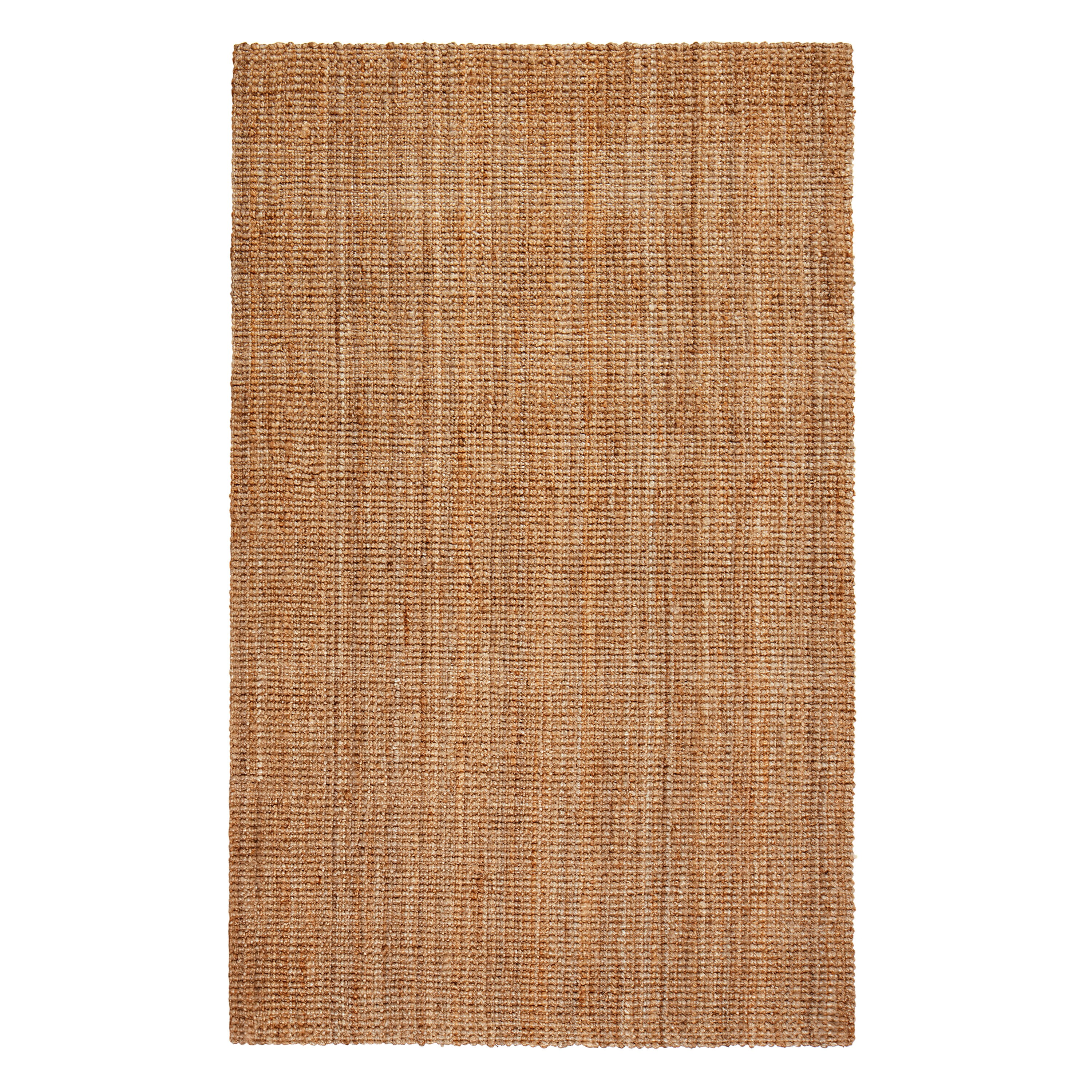 Anji Mountain AMB0300-0023 2 x 3 (ft) Loomed Jute Natural Rectangular Indoor Solid Farmhouse/Cottage Area rug