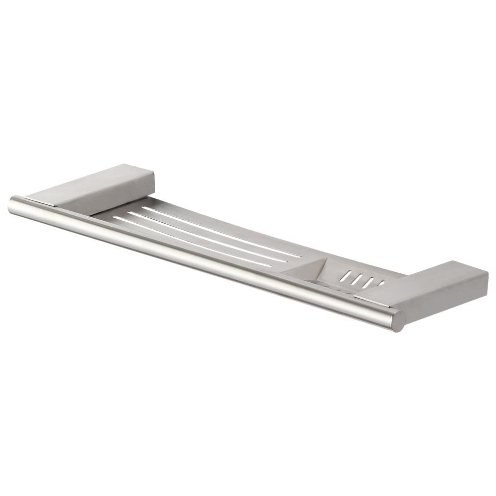 Brushed Stainless Steel Soap Dish - Threshold™