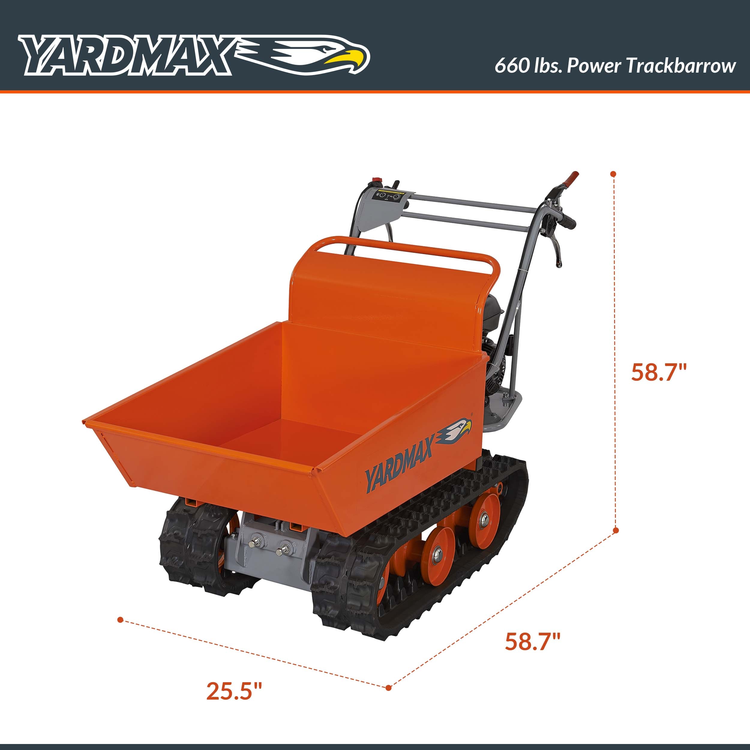 YARDMAX YD8103 Dump-Cart - View #3