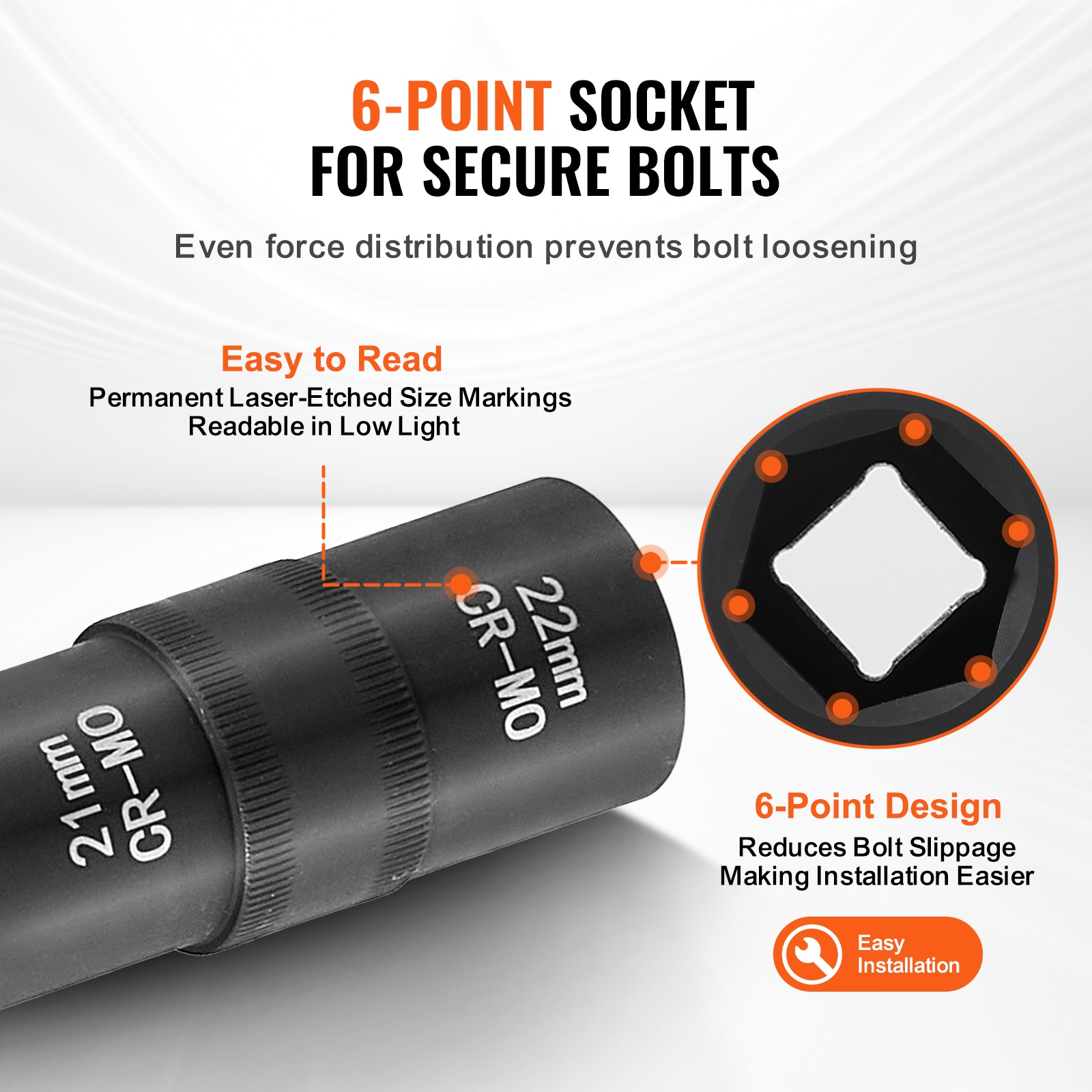VEVOR SCZLMTTTELM106223V0 Impact-Socket-Sets - View #4