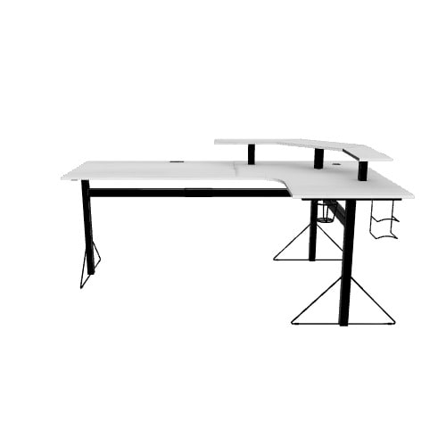 Jamesdar Core 47.25 in Gray L shaped Desk JCDES111 at Lowes