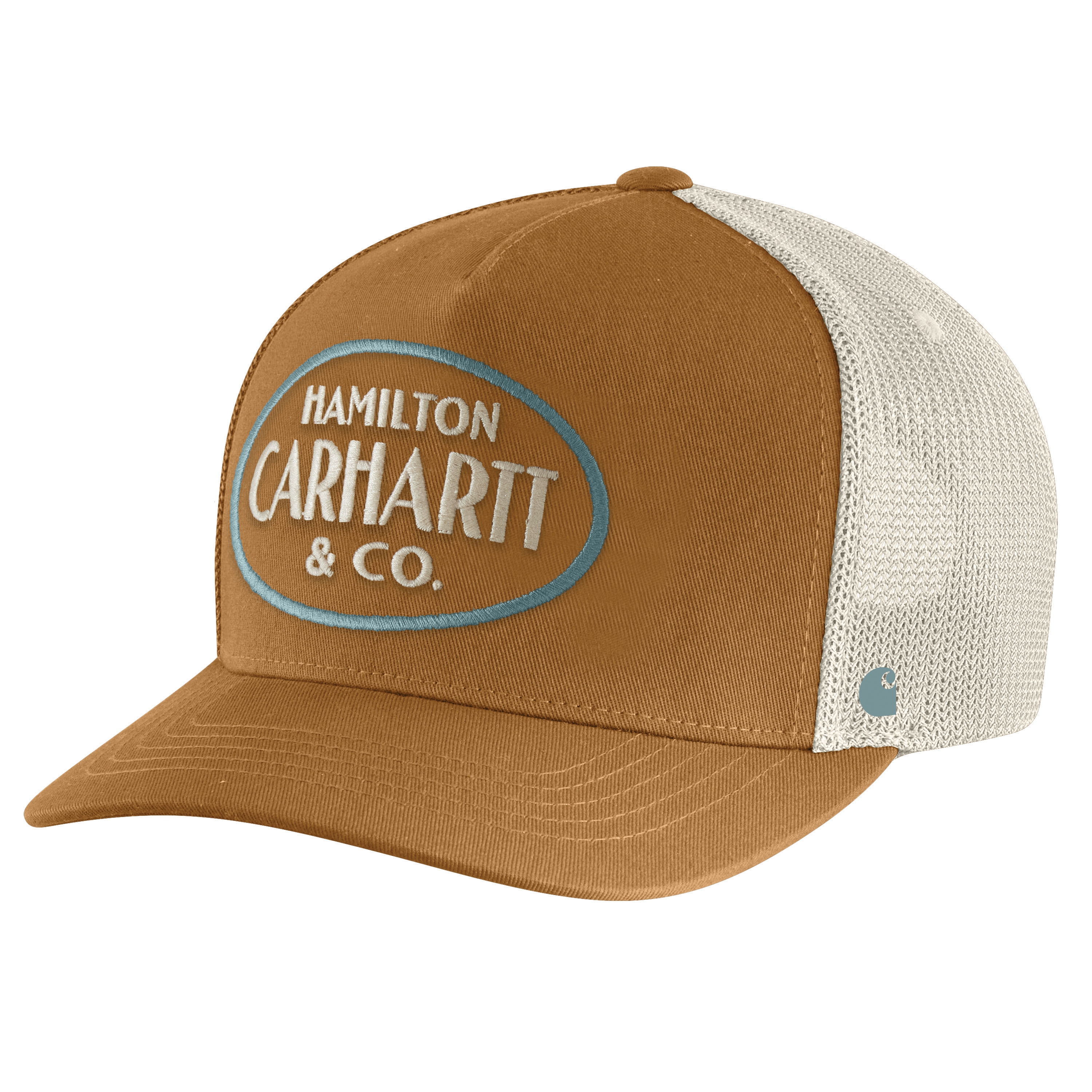 Carhartt 106740-BRNOS Men's Brown Cotton/Polyester Baseball cap