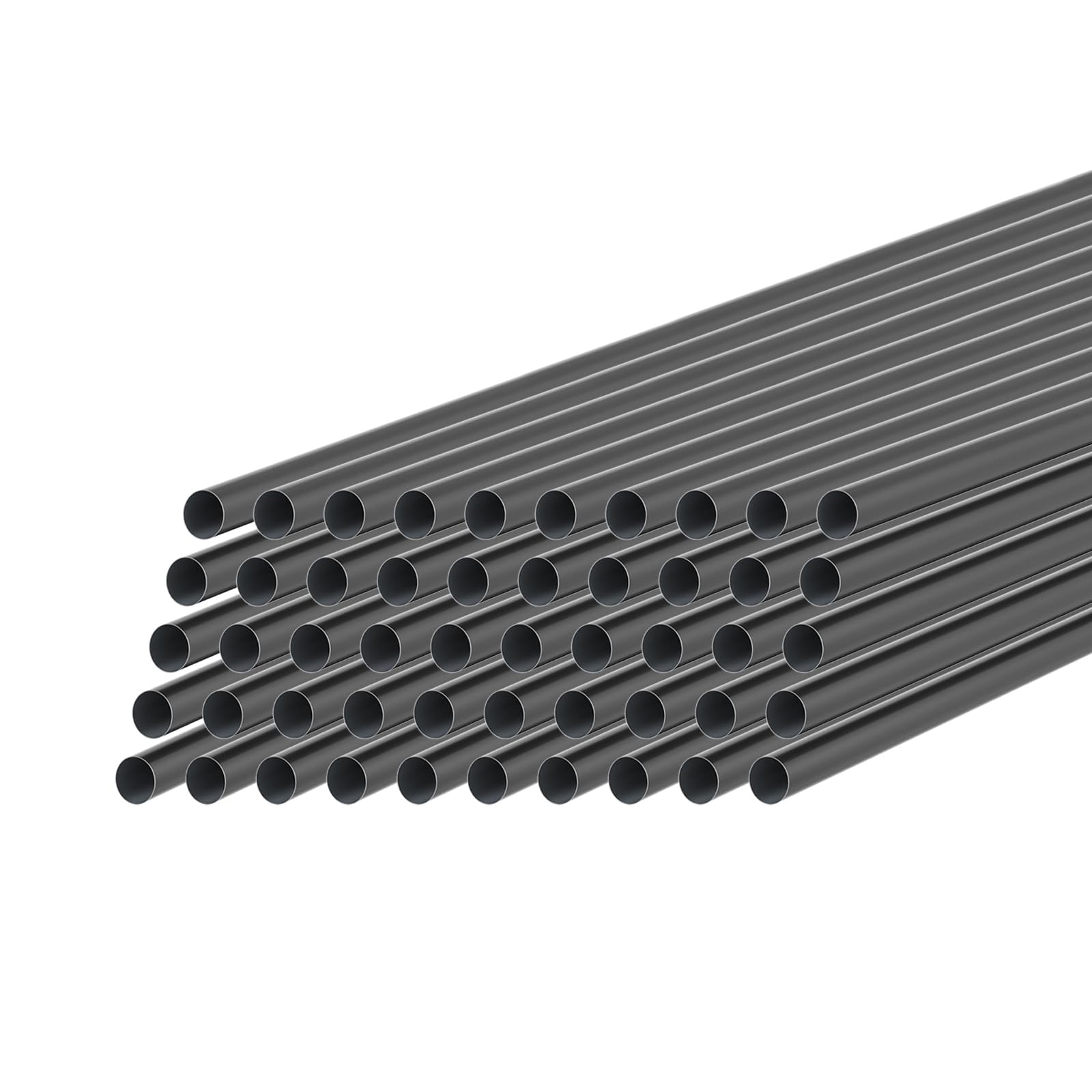 LOVMOR 50-Pack 36 inch x 0.75 inch Iron Deck Balusters Hollow Round Deck Railing Spindles #SF-L-B544005758