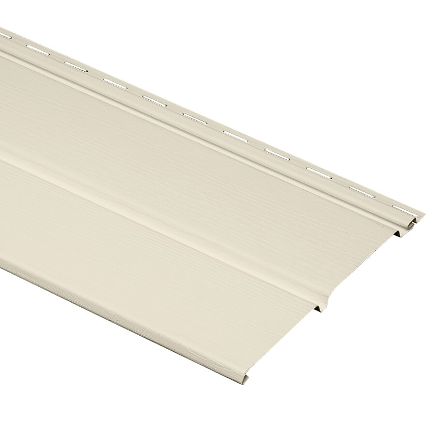 Durabuilt 10-in x 144-in 930 Cream Vinyl Solid Soffit at Lowes.com