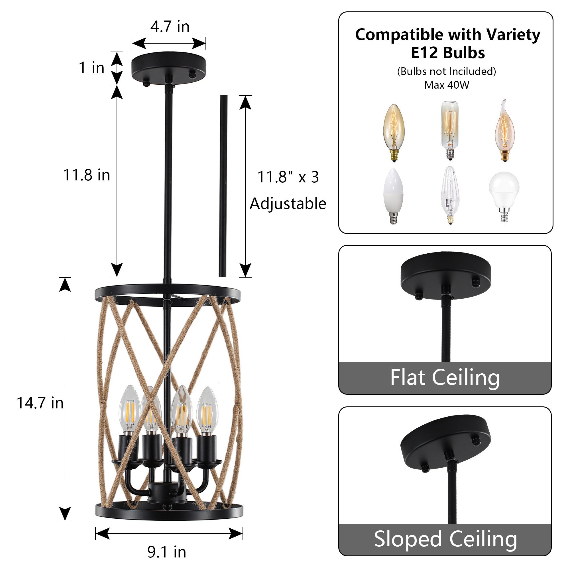 GZJunYo G-130 Pendant-Lights - View #7