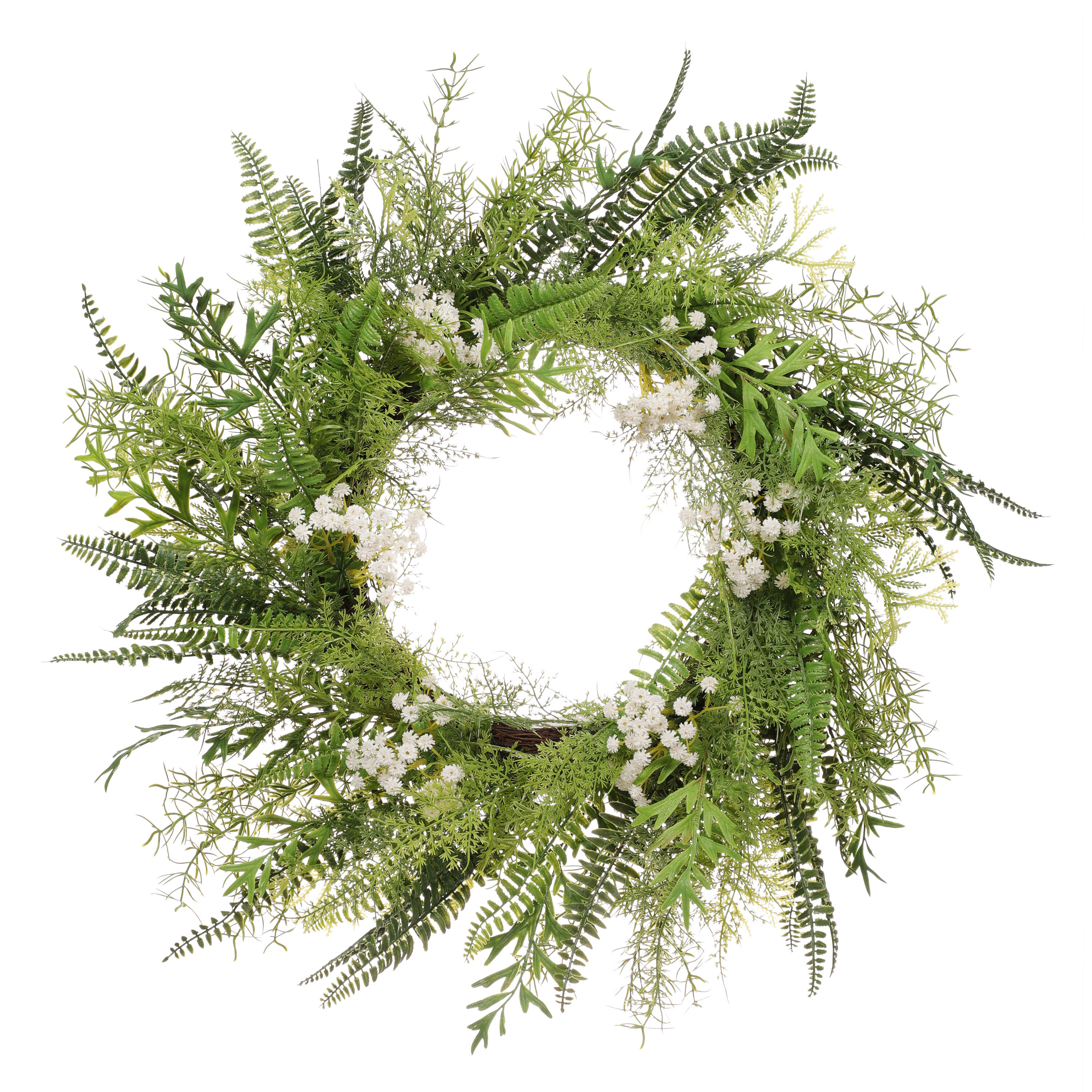 Puleo International 3628A-W24 24-in H Spring Hanging decoration Wreath