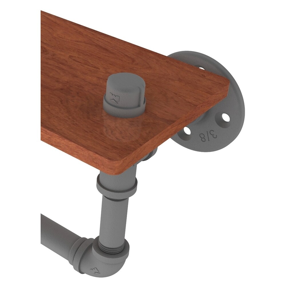 Allied Brass P-460-16-WSTB-GYM Bathroom-Shelves - View #2
