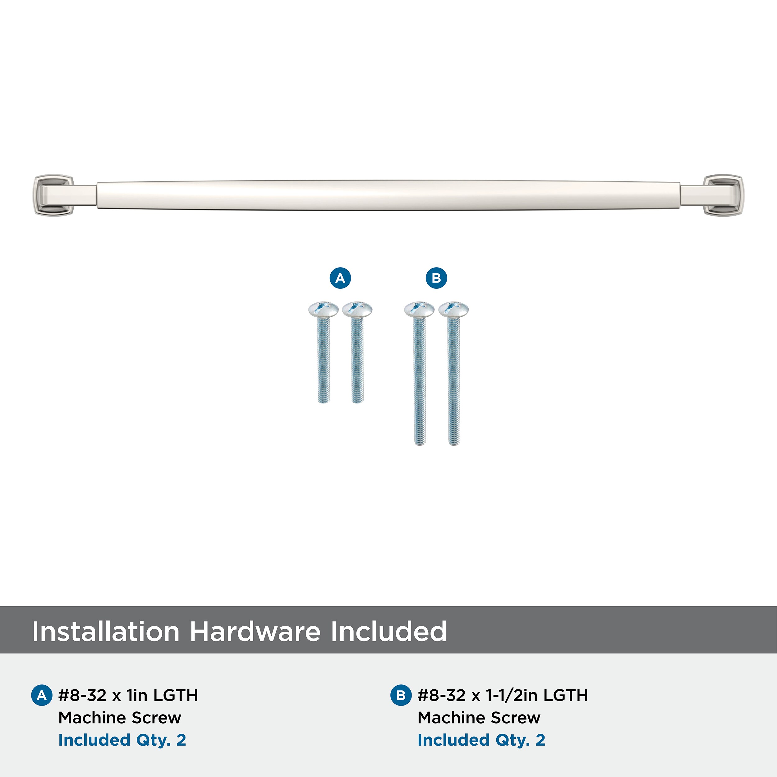 Amerock BP37401PN Cabinet-Pulls - View #2