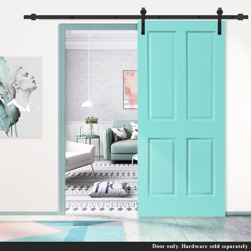 CALHOME DOOR-4PANEL-30RW Barn-Doors - View #2