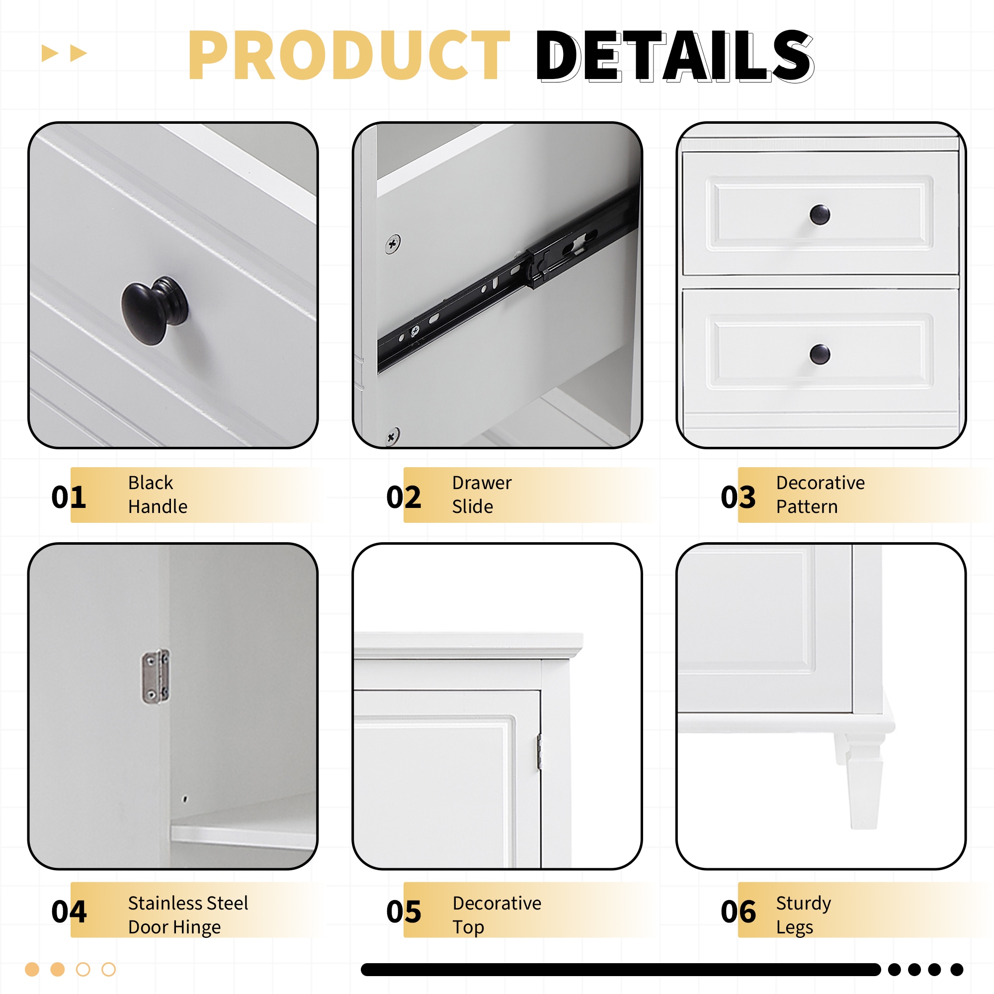 Tatayosi XH-P236499K Bathroom-Wall-Cabinets - View #6