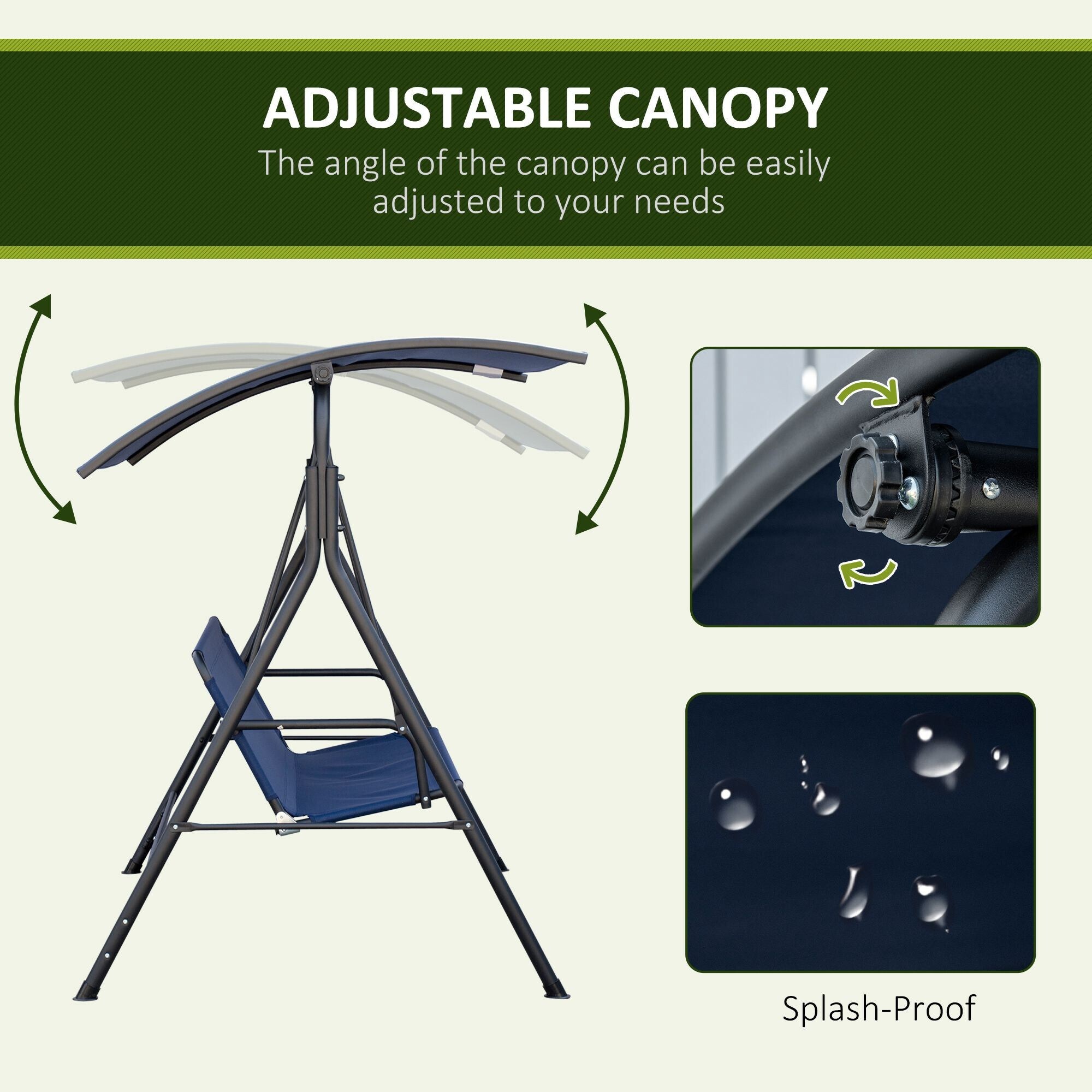 Miki Shinly AB-4123-288JJ Swing-Gliders - View #3