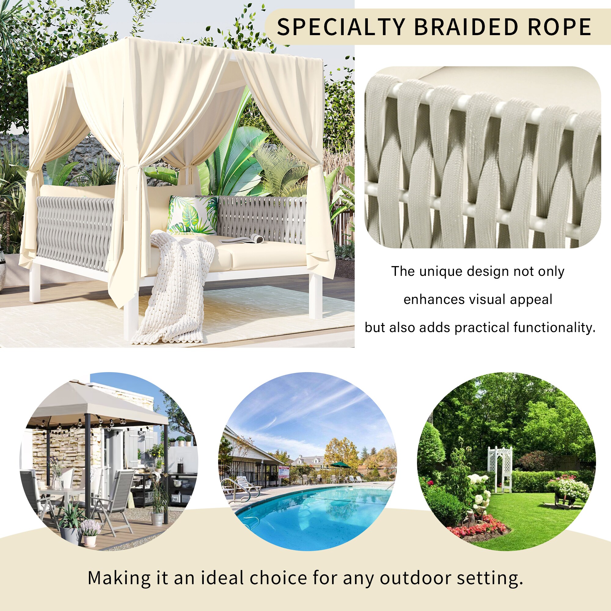 ModernLuxe L-WY000395AAA Patio-Sofas-Daybeds - View #3