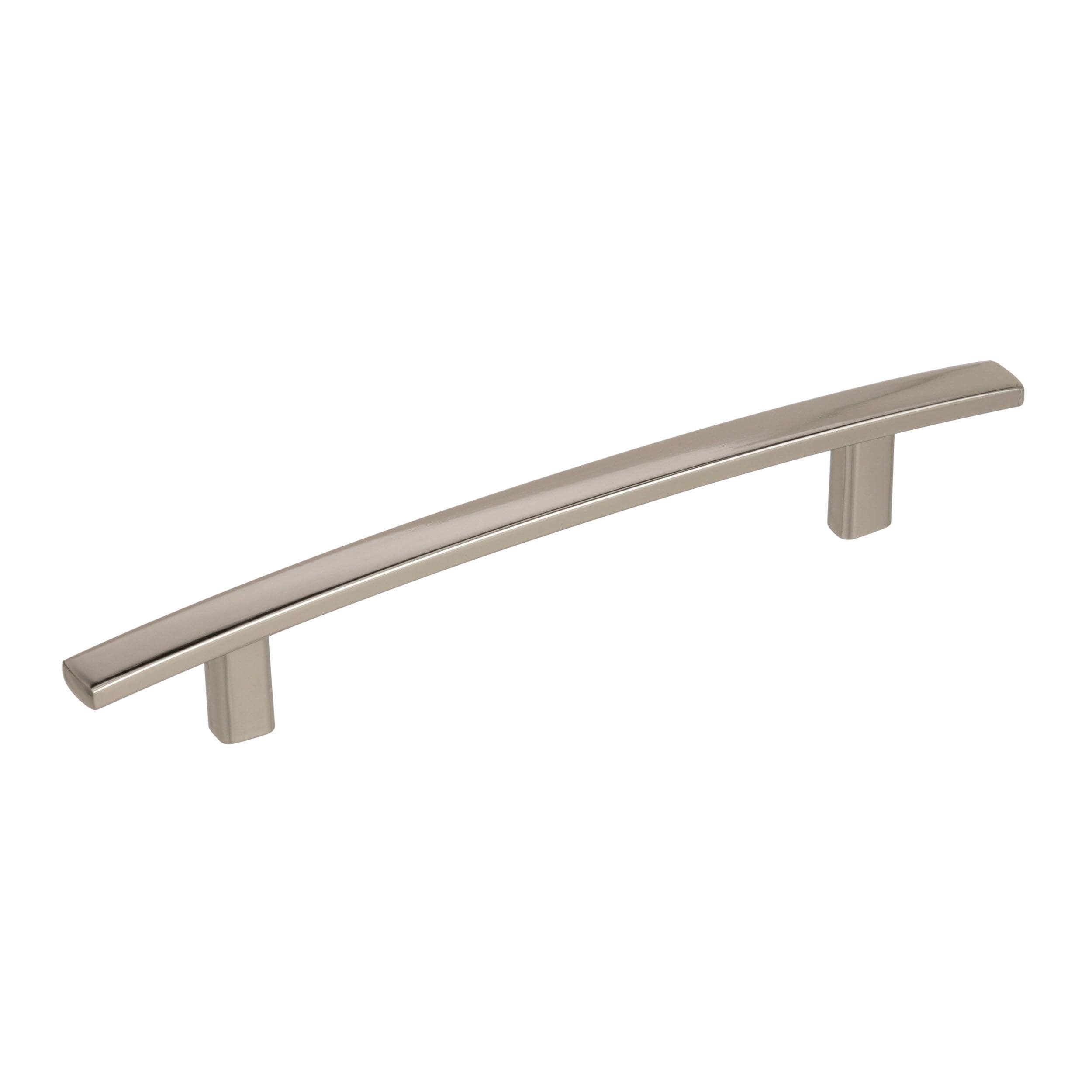Amerock BP9362PN Cyprus 5-1/16-in , 128mm Center to Center Polished Nickel Arch Handle