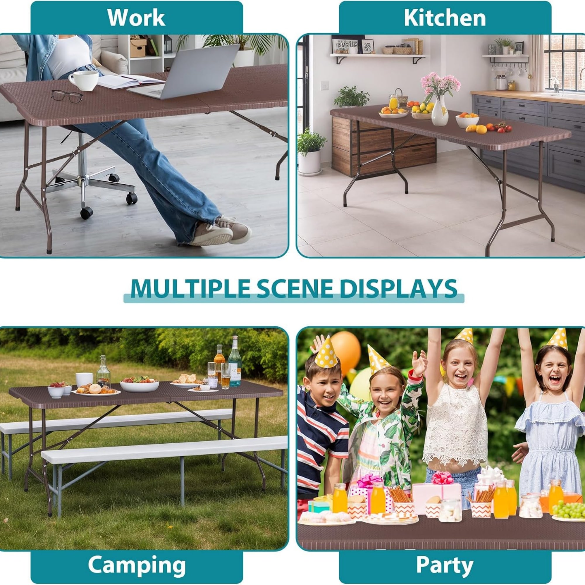 Yardgrace BSYXRTBRTN01-LS Folding-Tables - View #3