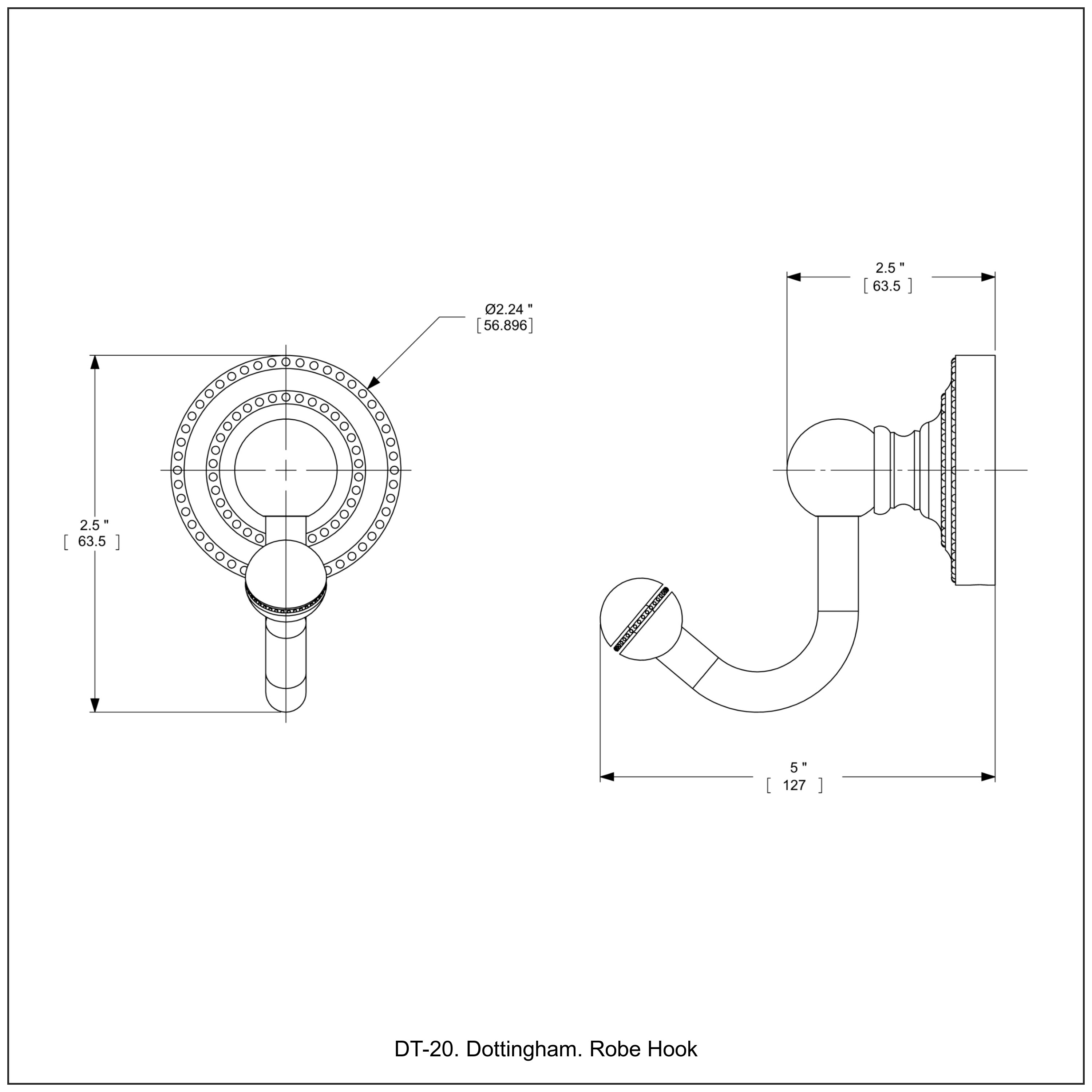Allied Brass DT-20-PNI Robe-Hooks - View #3