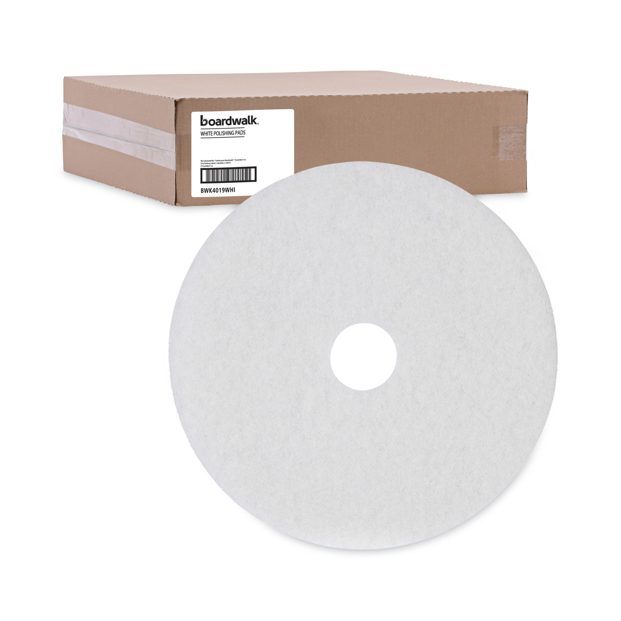 Boardwalk BWK4019WHI Floor-Polisher-Pads - View #5