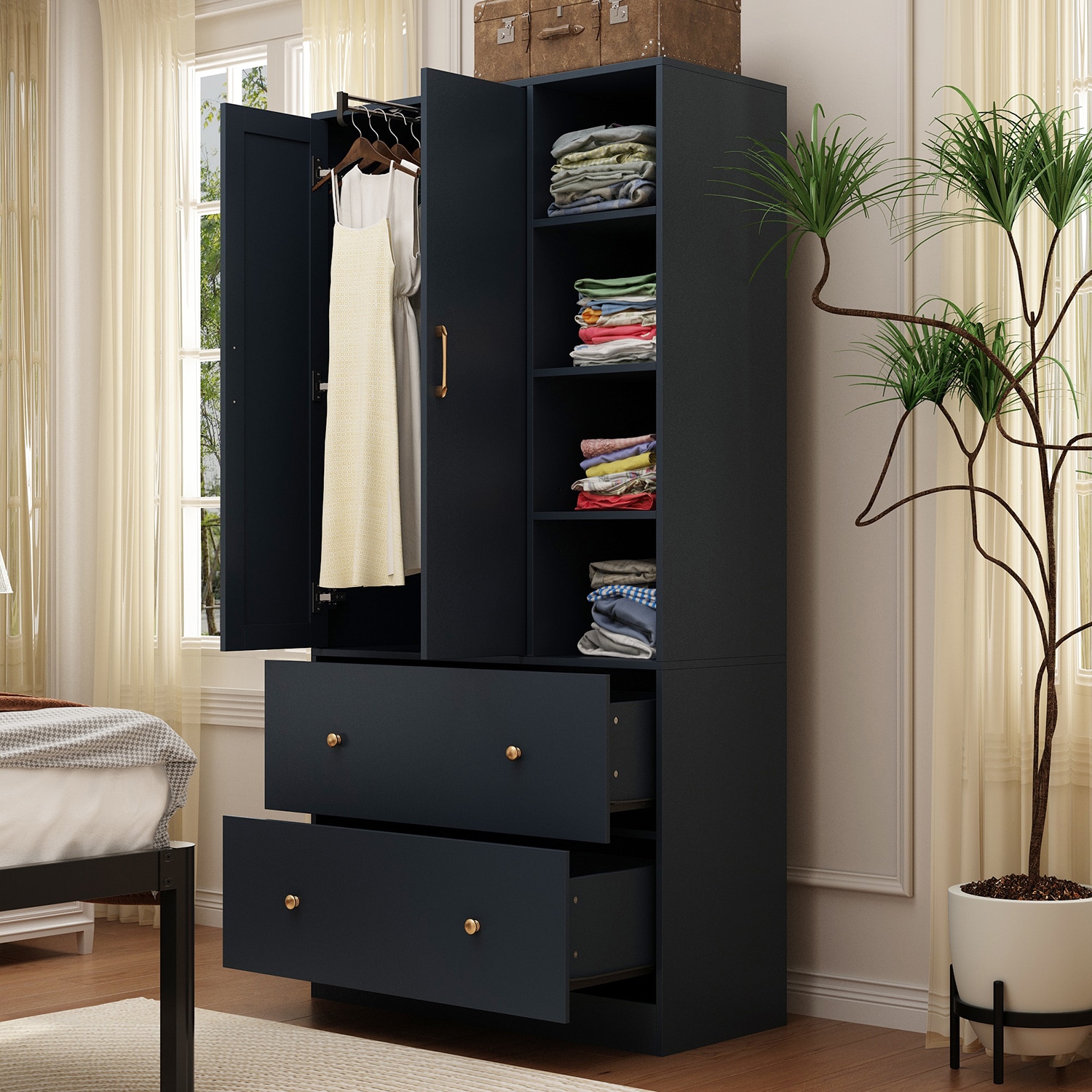 Armoires Color/Finish Family Blue