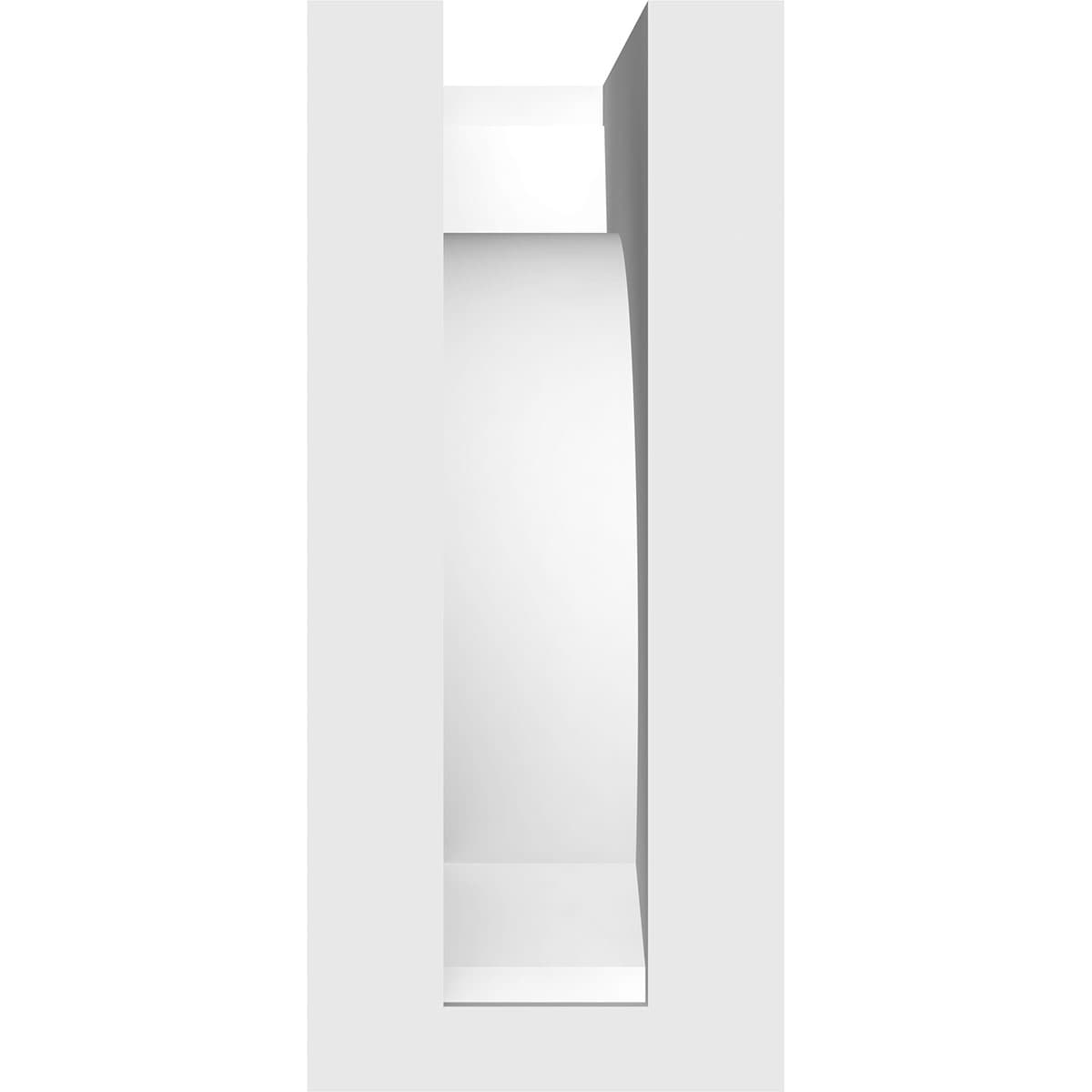 Ekena Millwork BKTP04X08X08EMR Exterior-Brackets-Braces - View #4