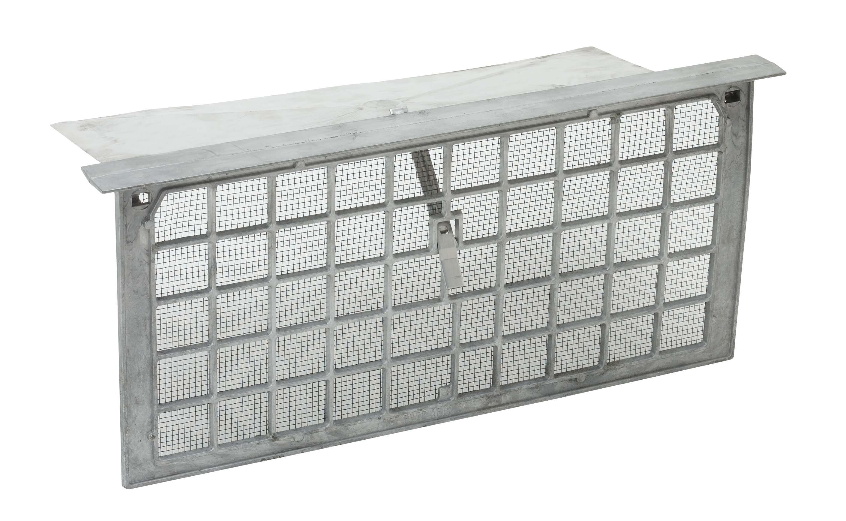 CMI CLW1 16-in x 8-in Silver Aluminum Soffit Vent