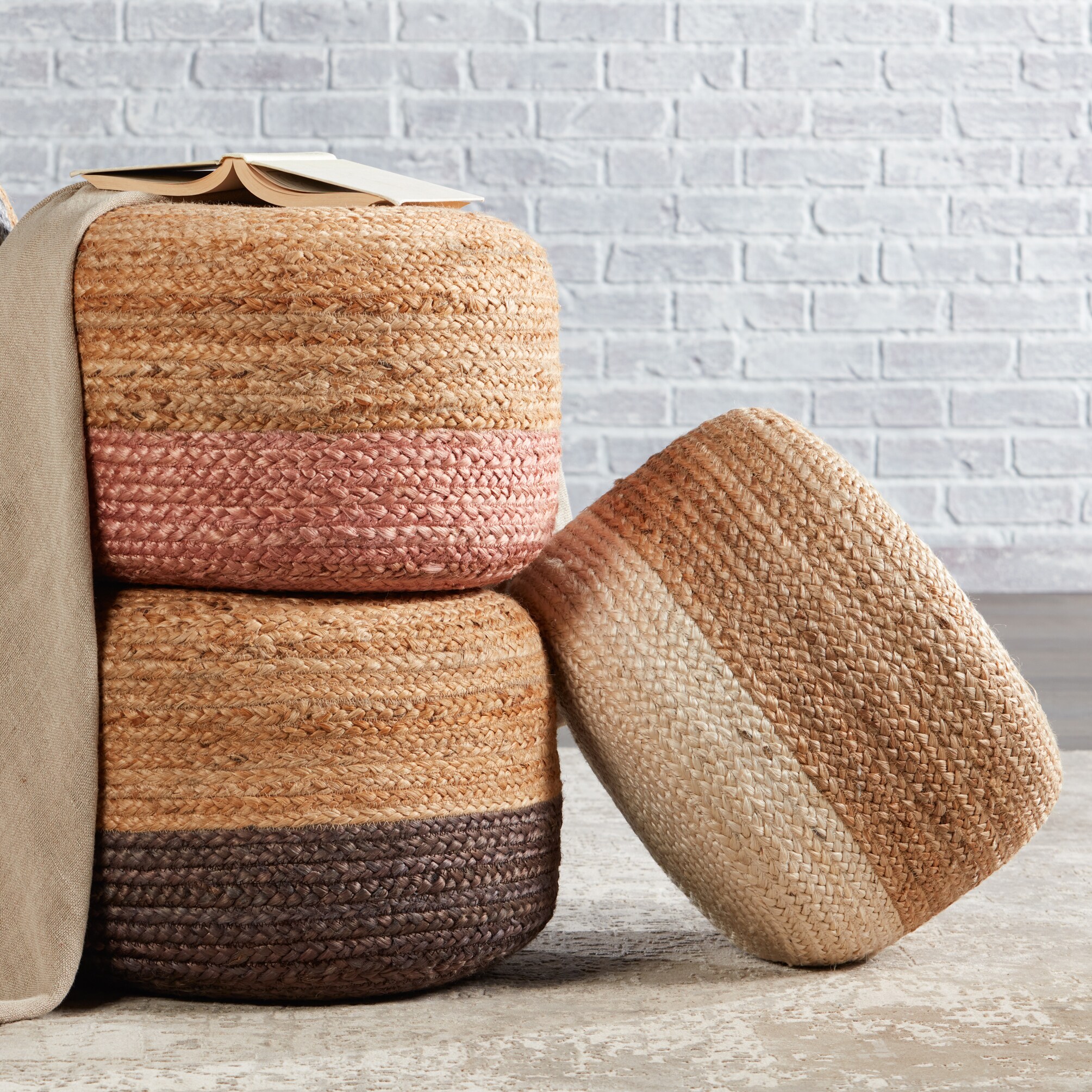 Jaipur Living BRF100462 Indoor-Ottomans - View #5