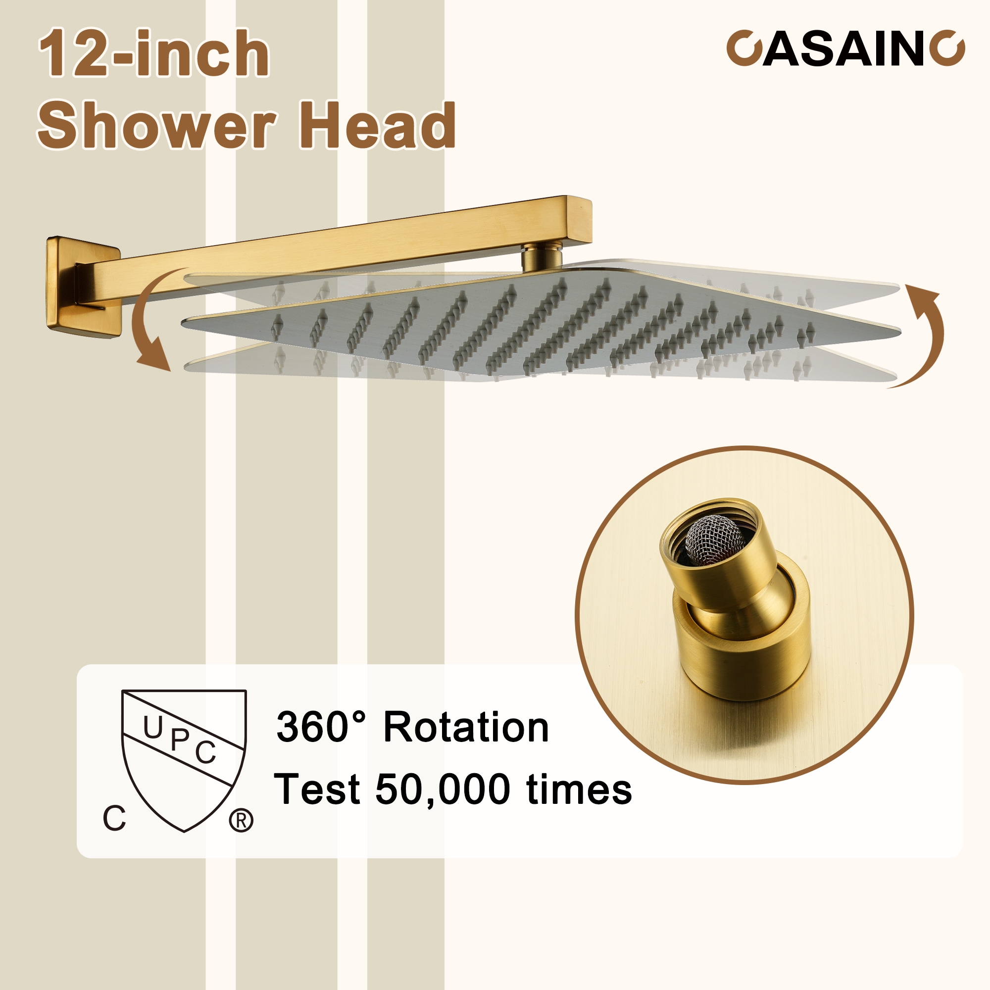 CASAINC TC02-BB Showerhead-Bar-Panels - View #7