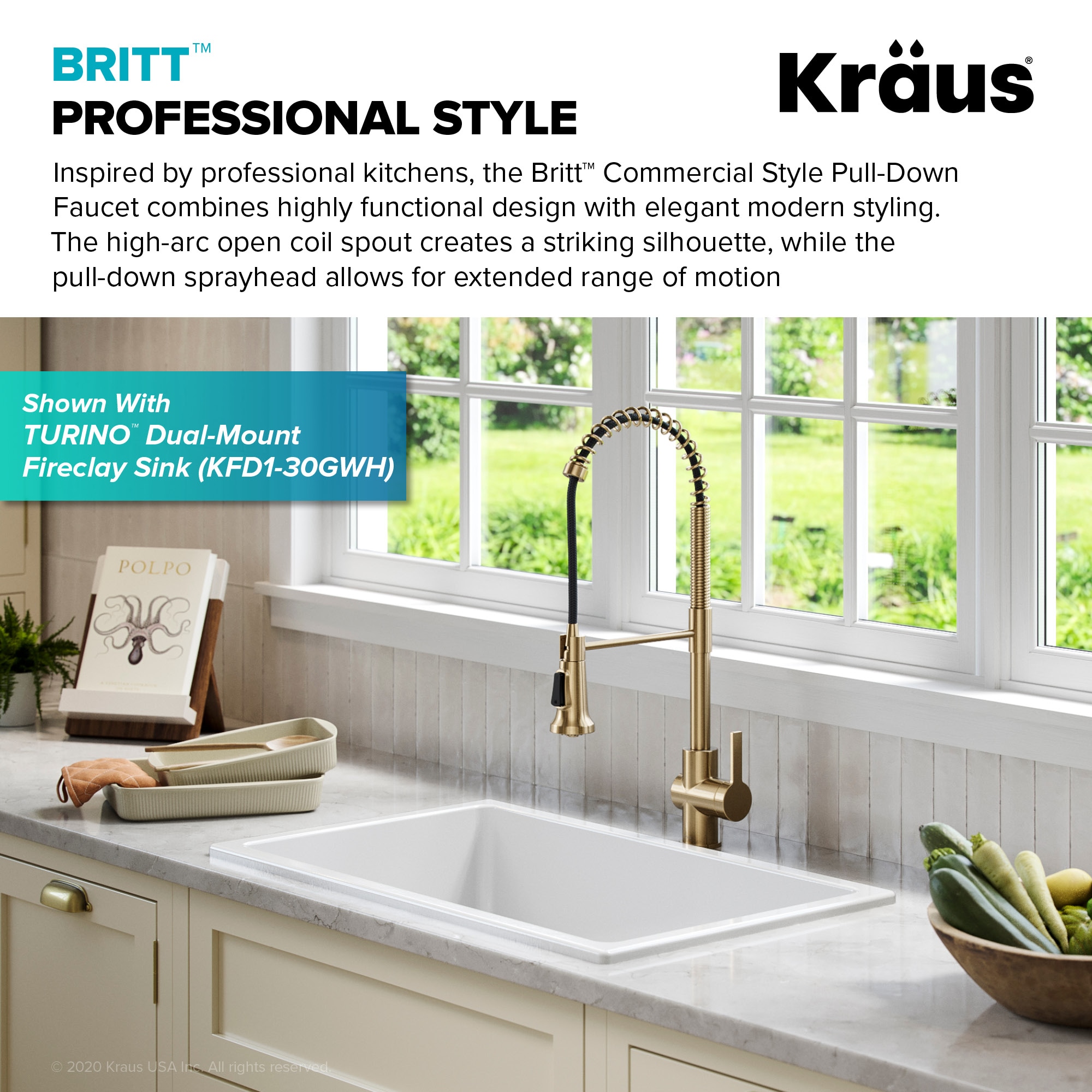 Kraus KPF-1691SFACB Kitchen-Faucets - View #7