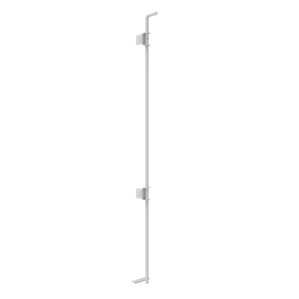Barrette Outdoor Living 48.75 in. Steel White Heavy-Duty Drop Rod