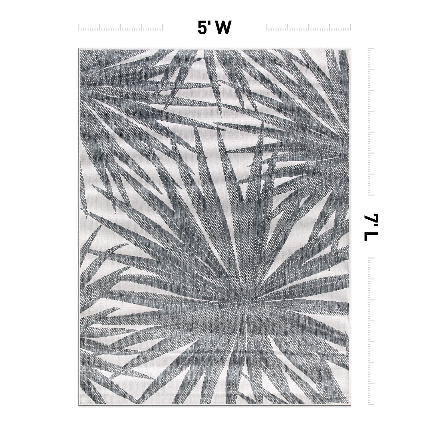 World Rug Gallery 4030GRAY5X7 rugs - View #2