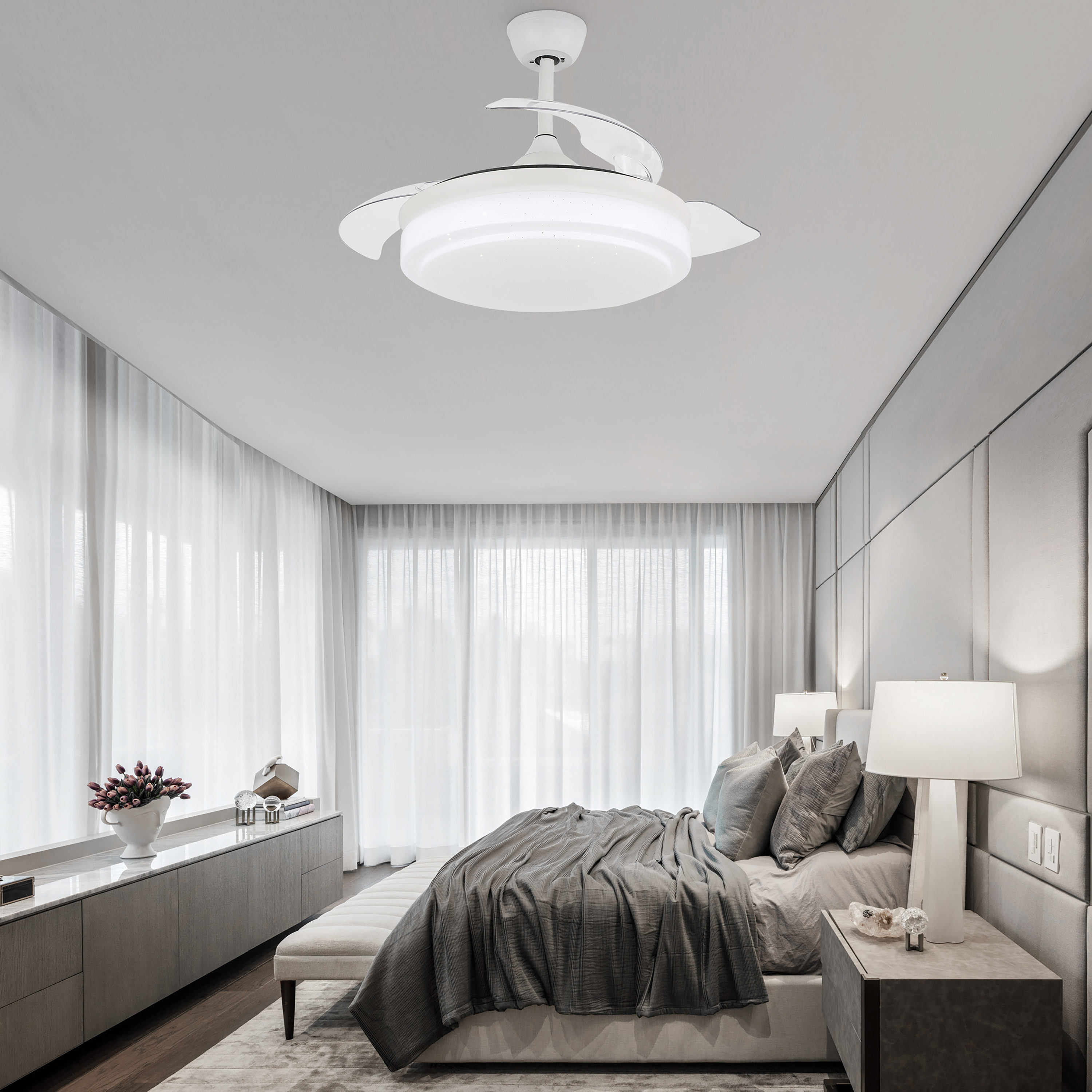 Bella Depot DC4262-W Ceiling-Fans - View #3